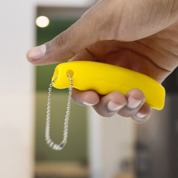 Silicone Portable Bag Device Bag Filter Hand Shopping Bag Carry Tool Key Chain (1 Pc)