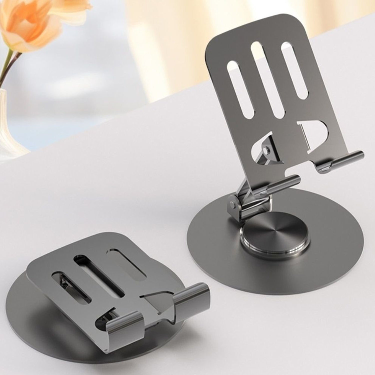 Foldable Metal Mobile Stand (1 Pc) - Shivani Jaswal Foldable Metal Mobile Stand (1 Pc)