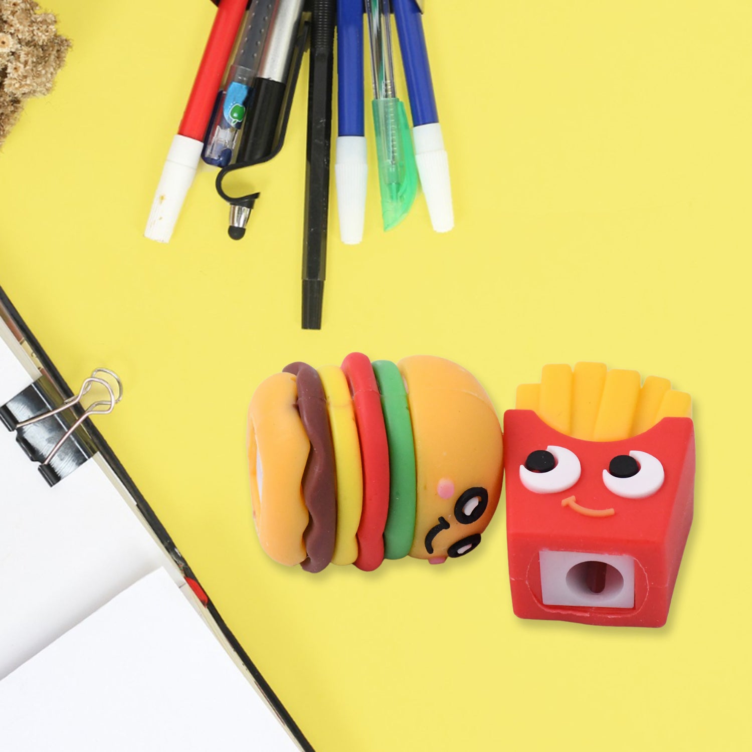Mix Design Cartoon Shaped Sharpener (1 Pc) - Shivani Jaswal Mix Design Cartoon Shaped Sharpener (1 Pc)