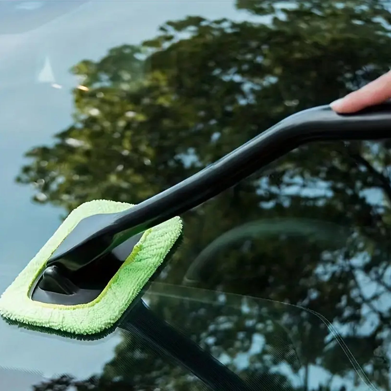 Windshield Clean Car Glass Cleaner Wiper With 1 Extra Microfiber Cloth (1 Pc / 38 Cm Long) - Shivani Jaswal Windshield Clean Car Glass Cleaner Wiper With 1 Extra Microfiber Cloth (1 Pc / 38 Cm Long)