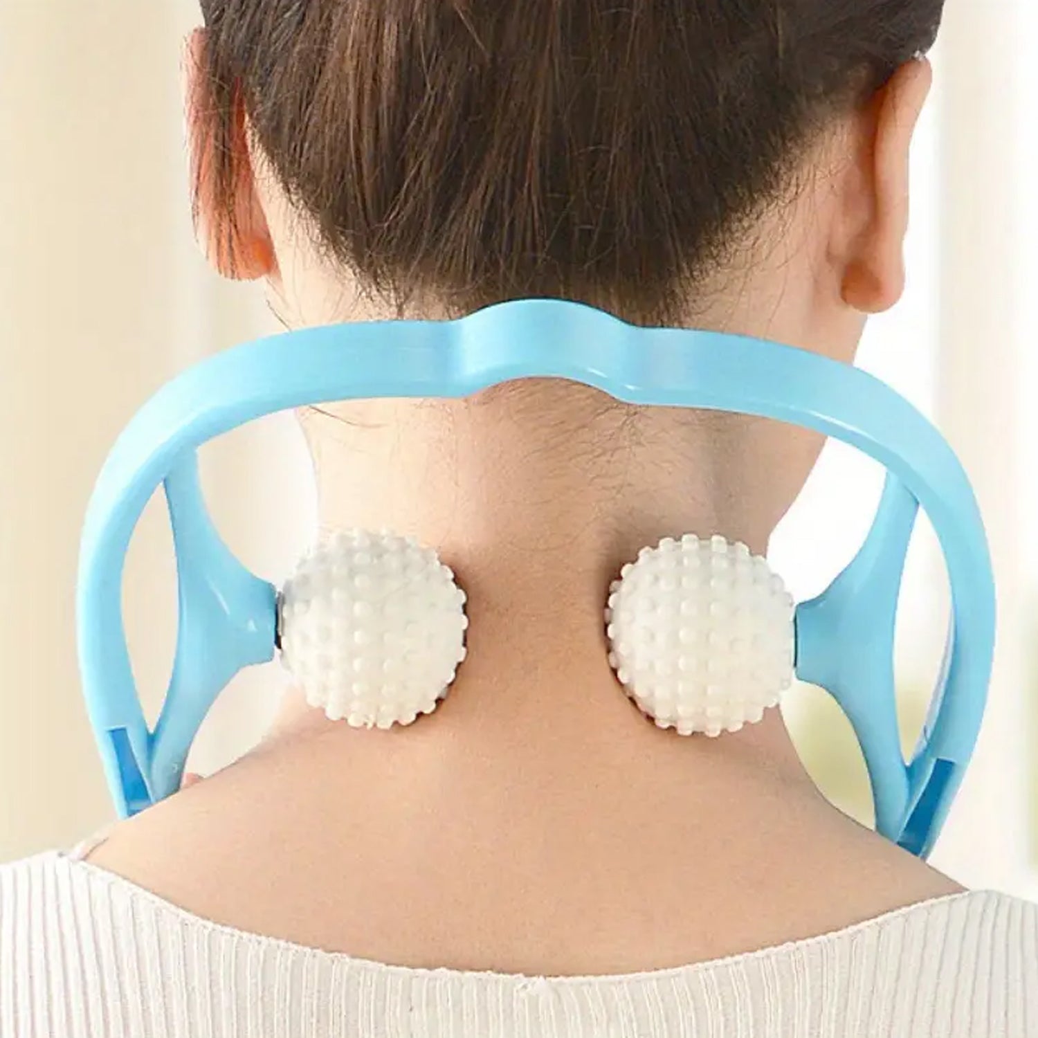 Portable Neck & Shoulder Massager for Back & Waist Relief - Shivani Jaswal Portable Neck & Shoulder Massager for Back & Waist Relief