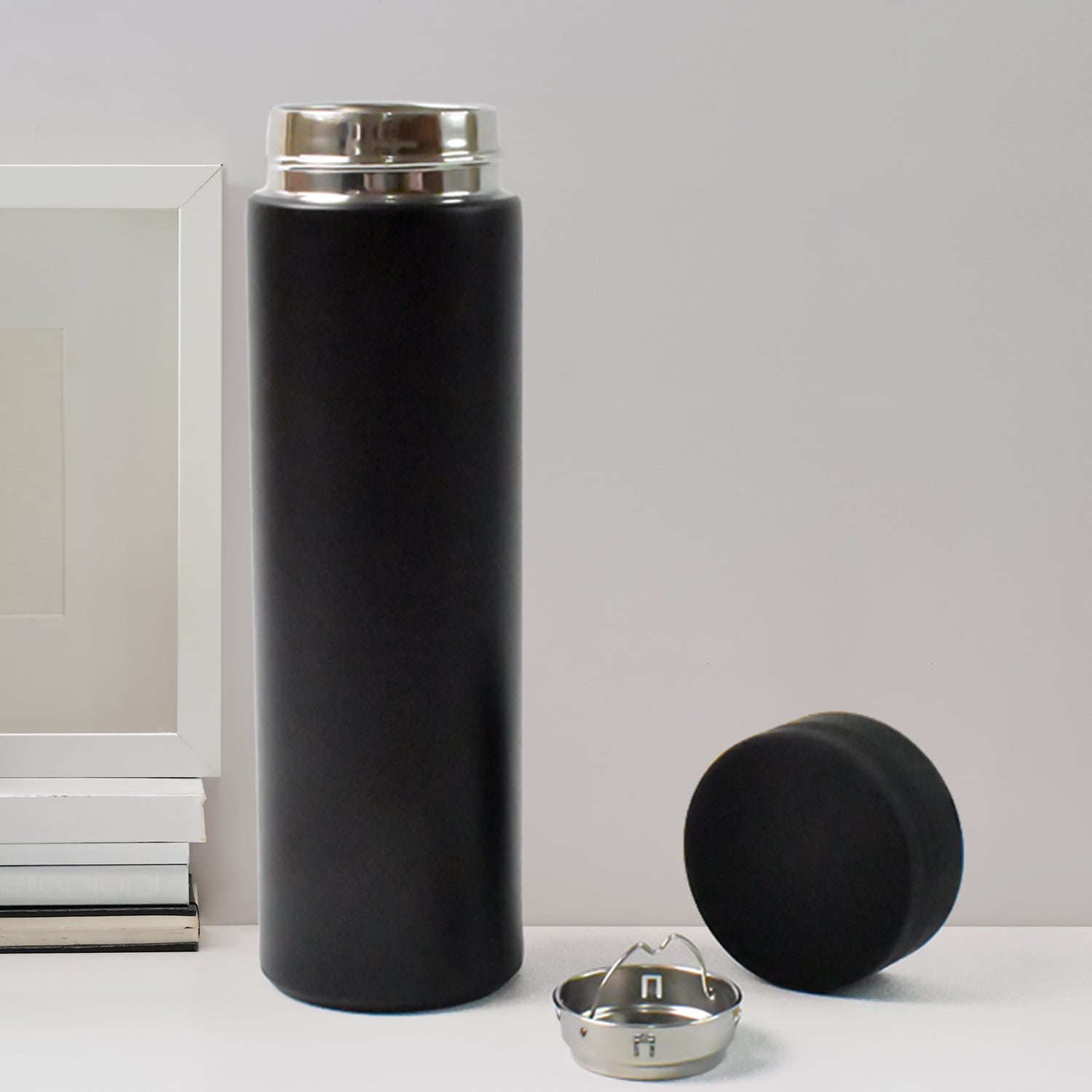 Vacuum Stainless Steel Double Wall Water Bottle (500 ML Aprrox) - Shivani Jaswal Vacuum Stainless Steel Double Wall Water Bottle (500 ML Aprrox)