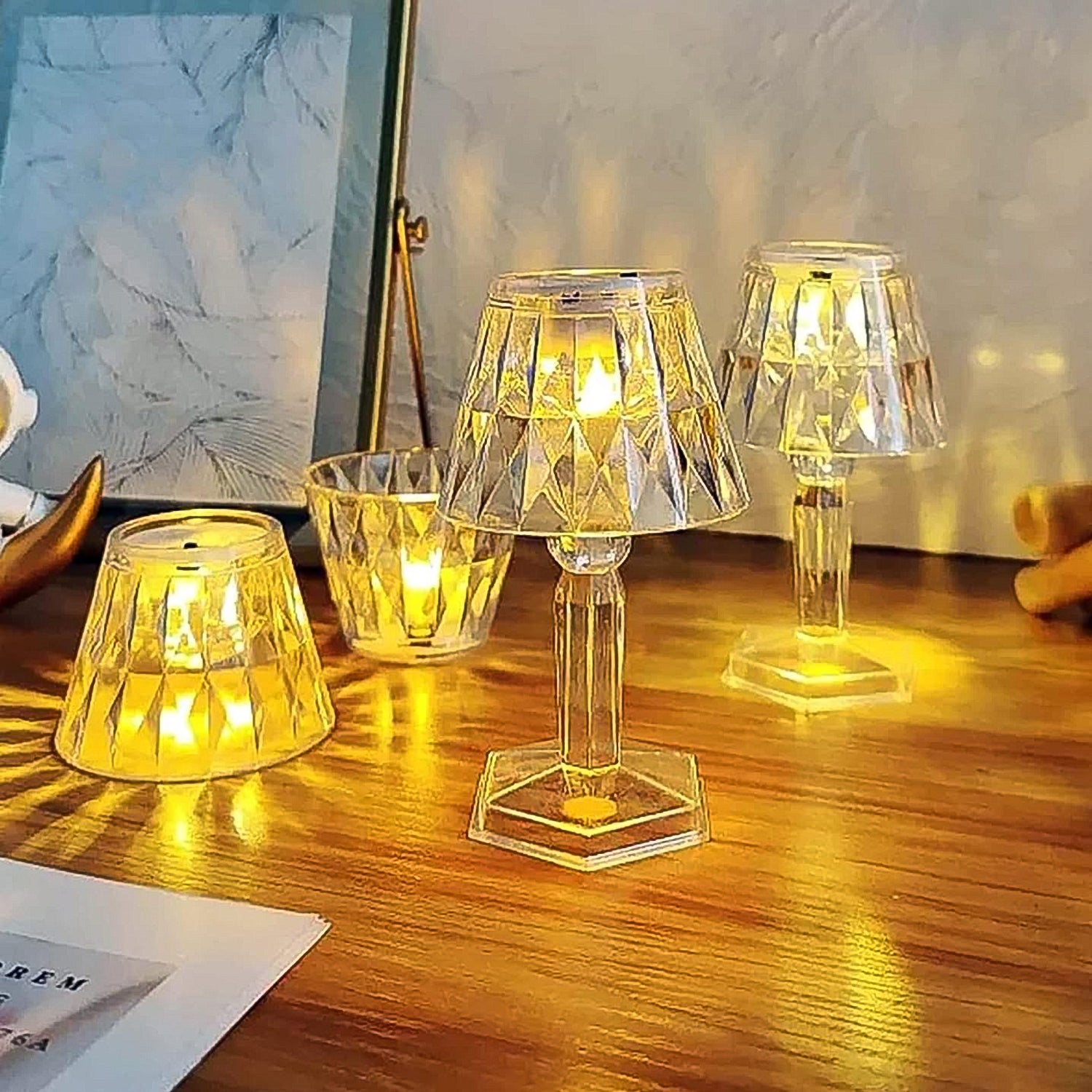 LED Table Lamp Mini Projection Lamp for Night Light (1 Pc) - Shivani Jaswal LED Table Lamp Mini Projection Lamp for Night Light (1 Pc)