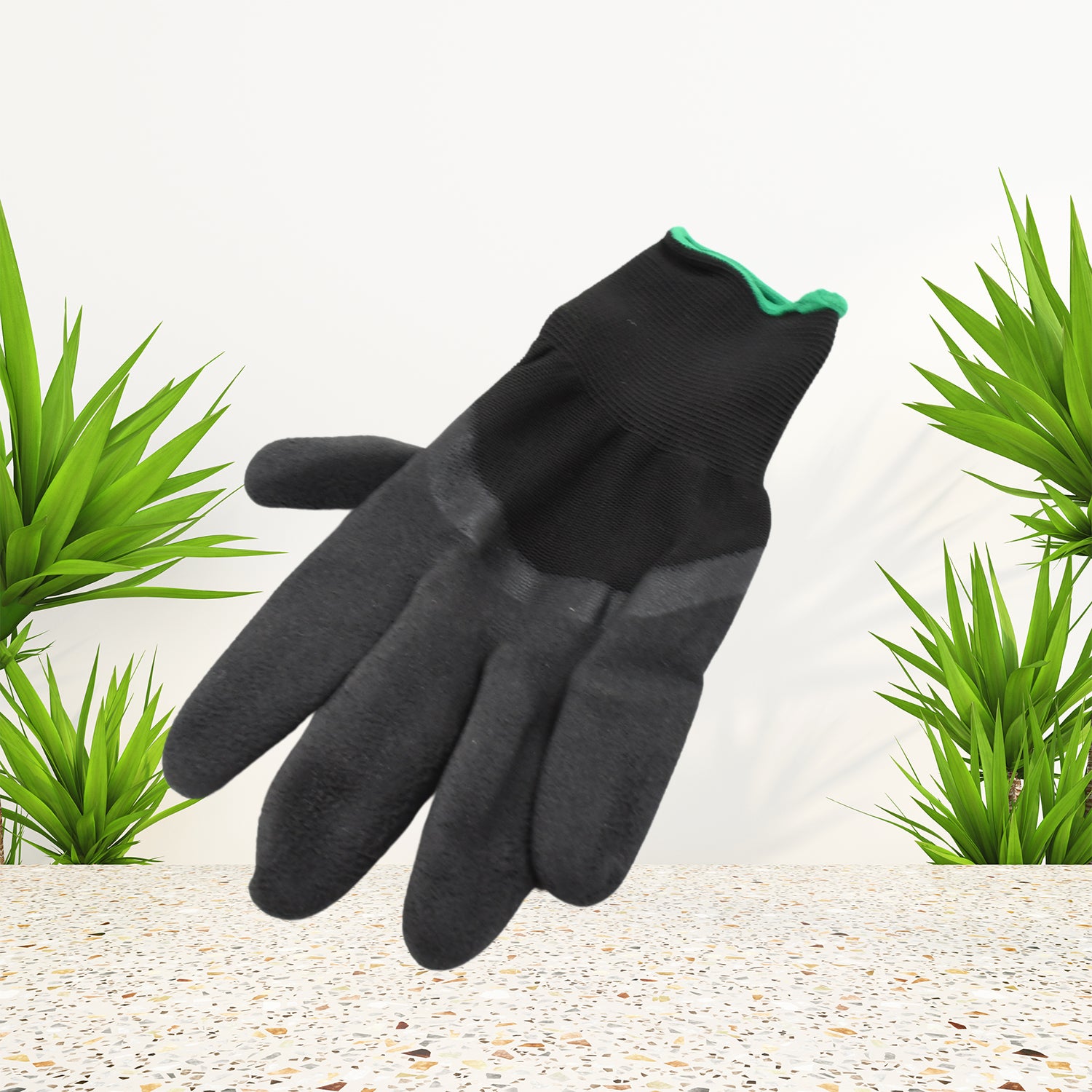 Garden Farming Gloves With Hand Fingertips & Plastic Claws (1 Pair) - Shivani Jaswal Garden Farming Gloves With Hand Fingertips & Plastic Claws (1 Pair)