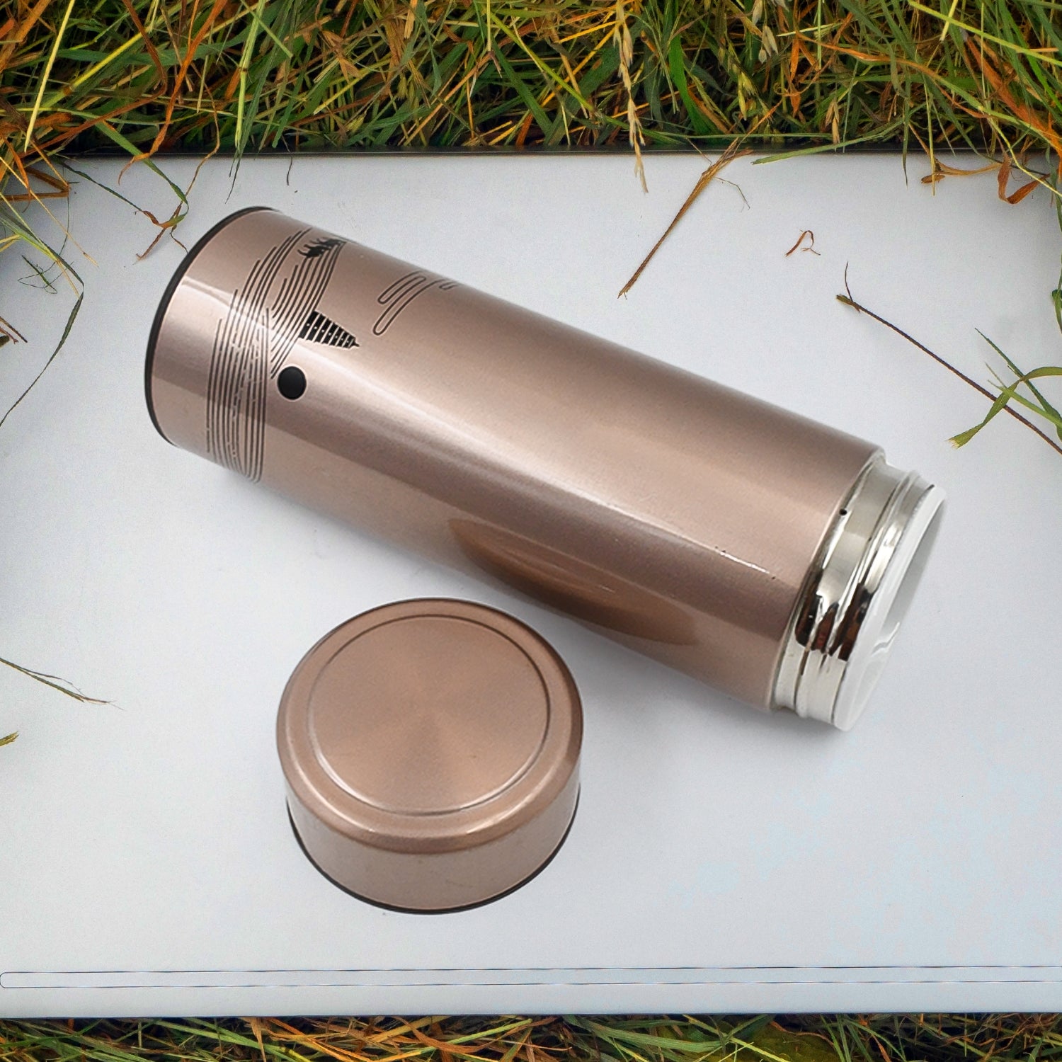 Vacuum Bottle, Double Wall Vacuum Mug, Stainless Steel water Bottle (350 ML Approx) - Shivani Jaswal Vacuum Bottle, Double Wall Vacuum Mug, Stainless Steel water Bottle (350 ML Approx)