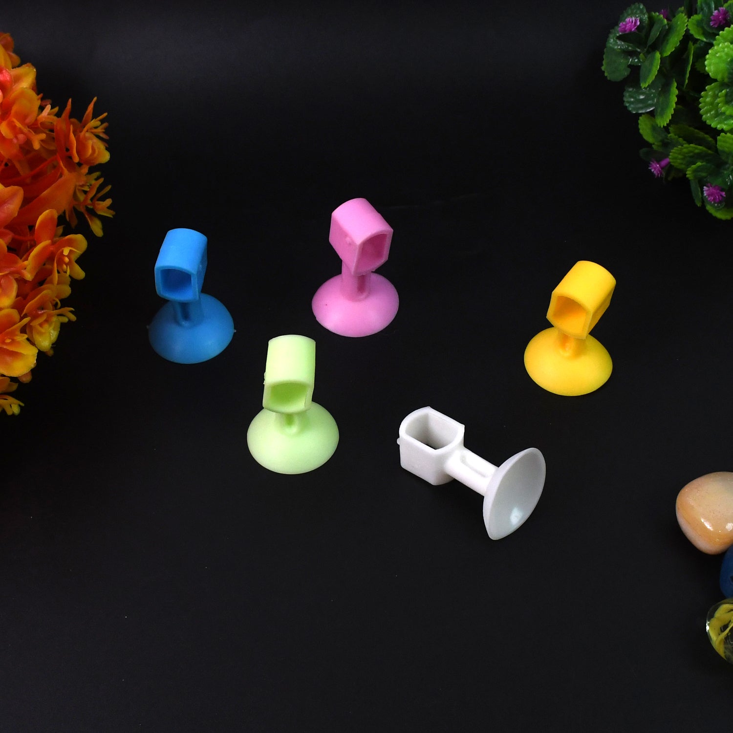 Self-Sucking Silicone Door Stopper (5 Pcs Set) - Shivani Jaswal Self-Sucking Silicone Door Stopper (5 Pcs Set)