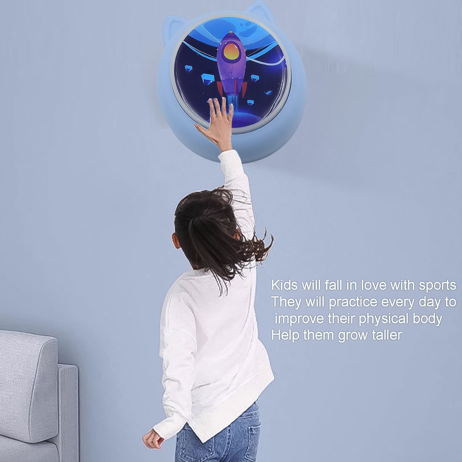 Kids Touch Jumping Toy (1 Pc / Battery Included) - Shivani Jaswal Kids Touch Jumping Toy (1 Pc / Battery Included)