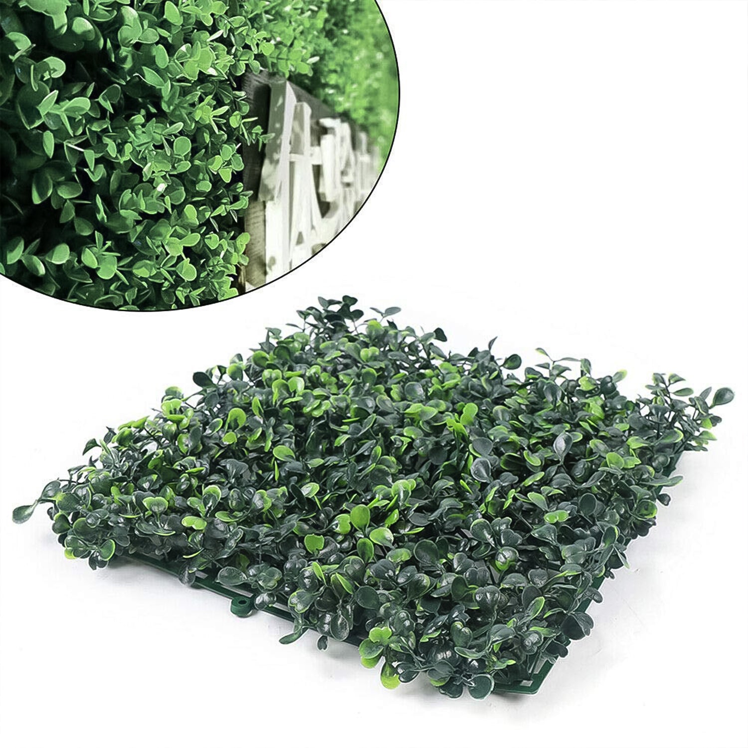 Plastic Wall Artificial Plant Base (60×40 CM / 1 Pc) - Shivani Jaswal Plastic Wall Artificial Plant Base (60×40 CM / 1 Pc)