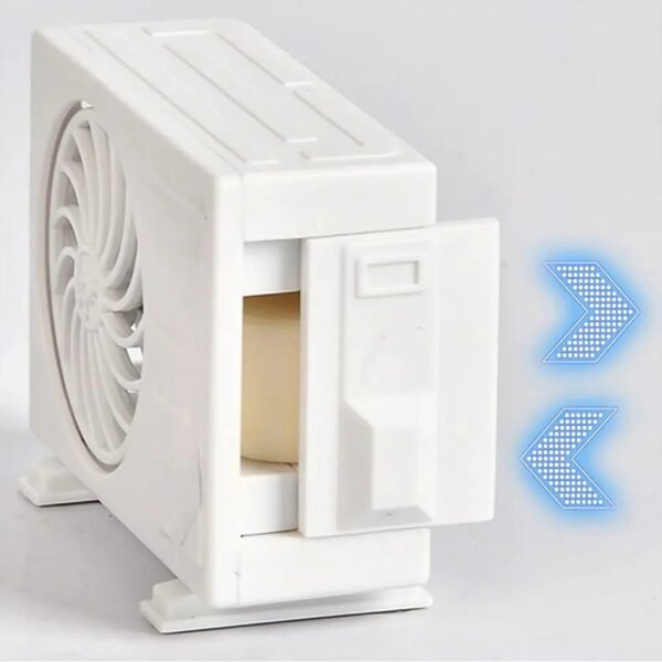 AC Design Solar-Powered Car Air Freshener: Built-in Perfume Diffuser for Dashboard and AC Vent