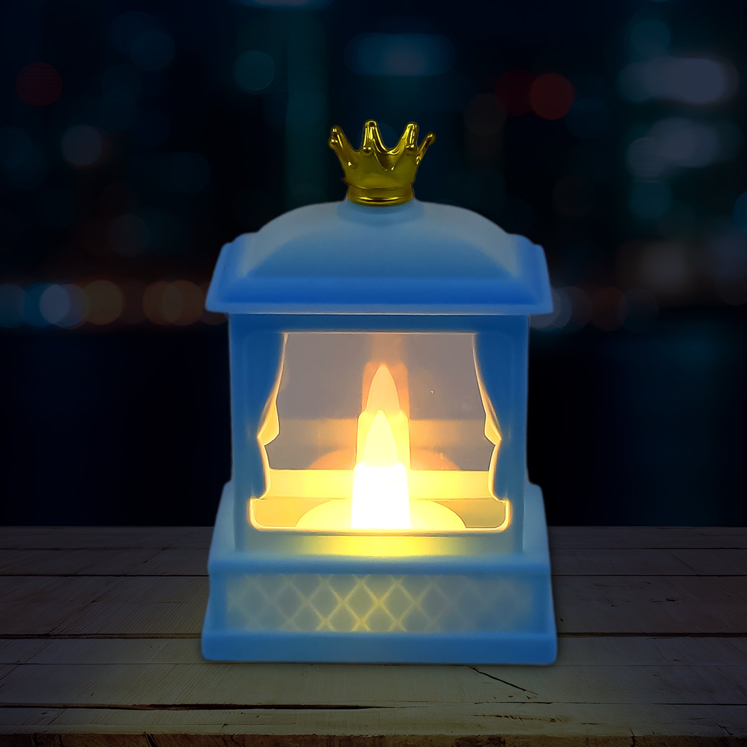 Acrylic Battery Operated Mini Square LED Lantern (1Pc) - Shivani Jaswal Acrylic Battery Operated Mini Square LED Lantern (1Pc)