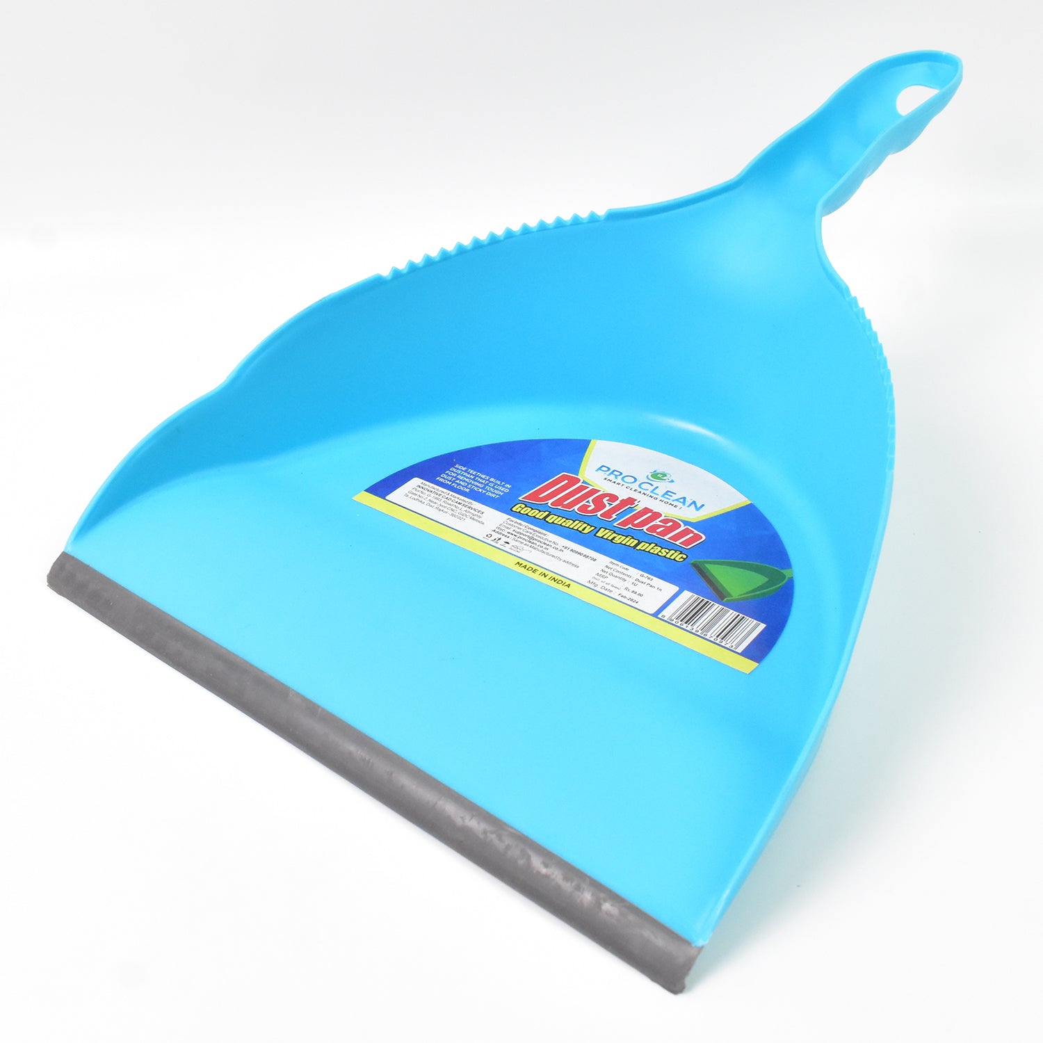 Heavy Plastic Dustpan with Handle (1 Pc) - Shivani Jaswal Heavy Plastic Dustpan with Handle (1 Pc)
