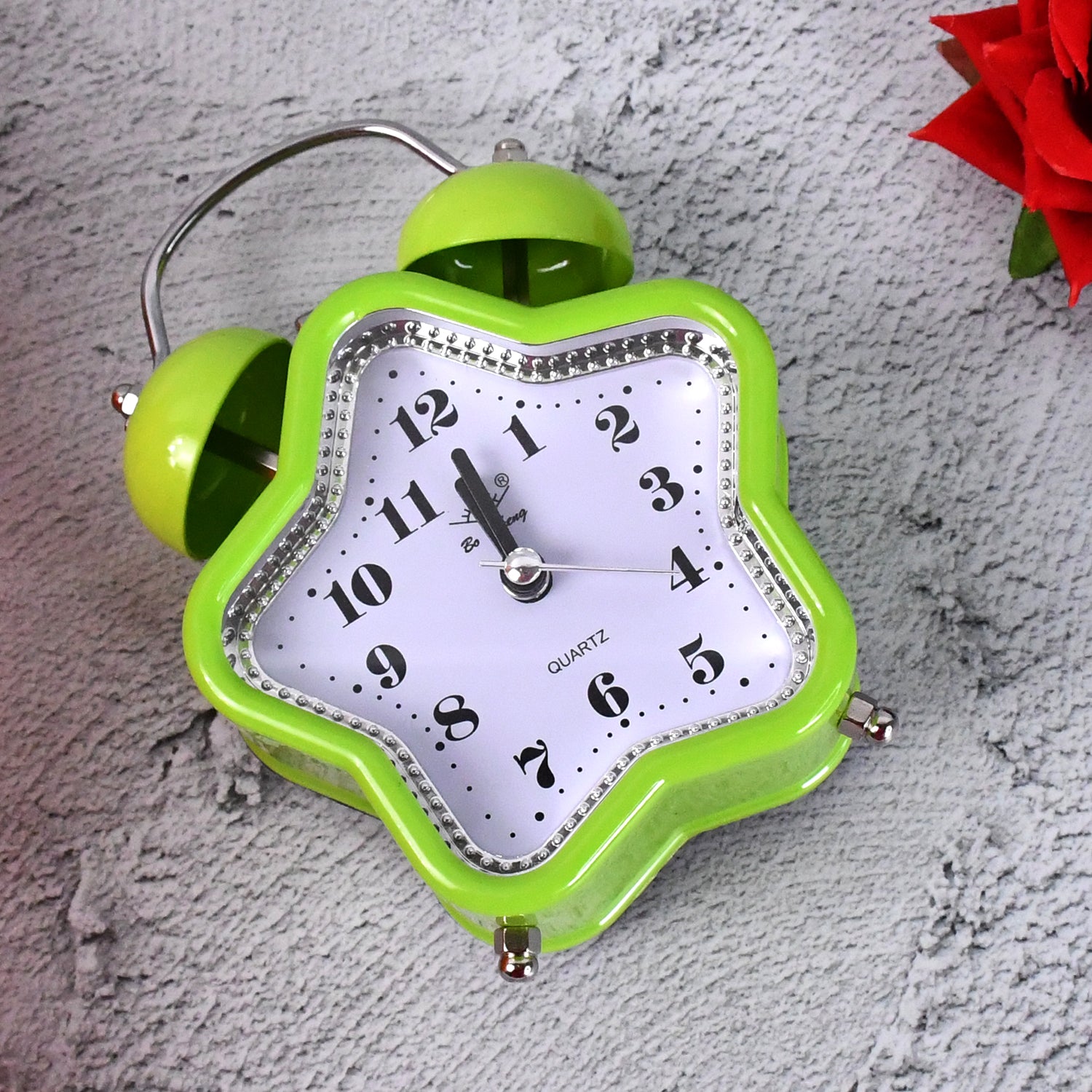 Mini Cute Alarm Clock Small Kids and Students (Mix Design & Color / 1 Pc) - Shivani Jaswal Mini Cute Alarm Clock Small Kids and Students (Mix Design & Color / 1 Pc)