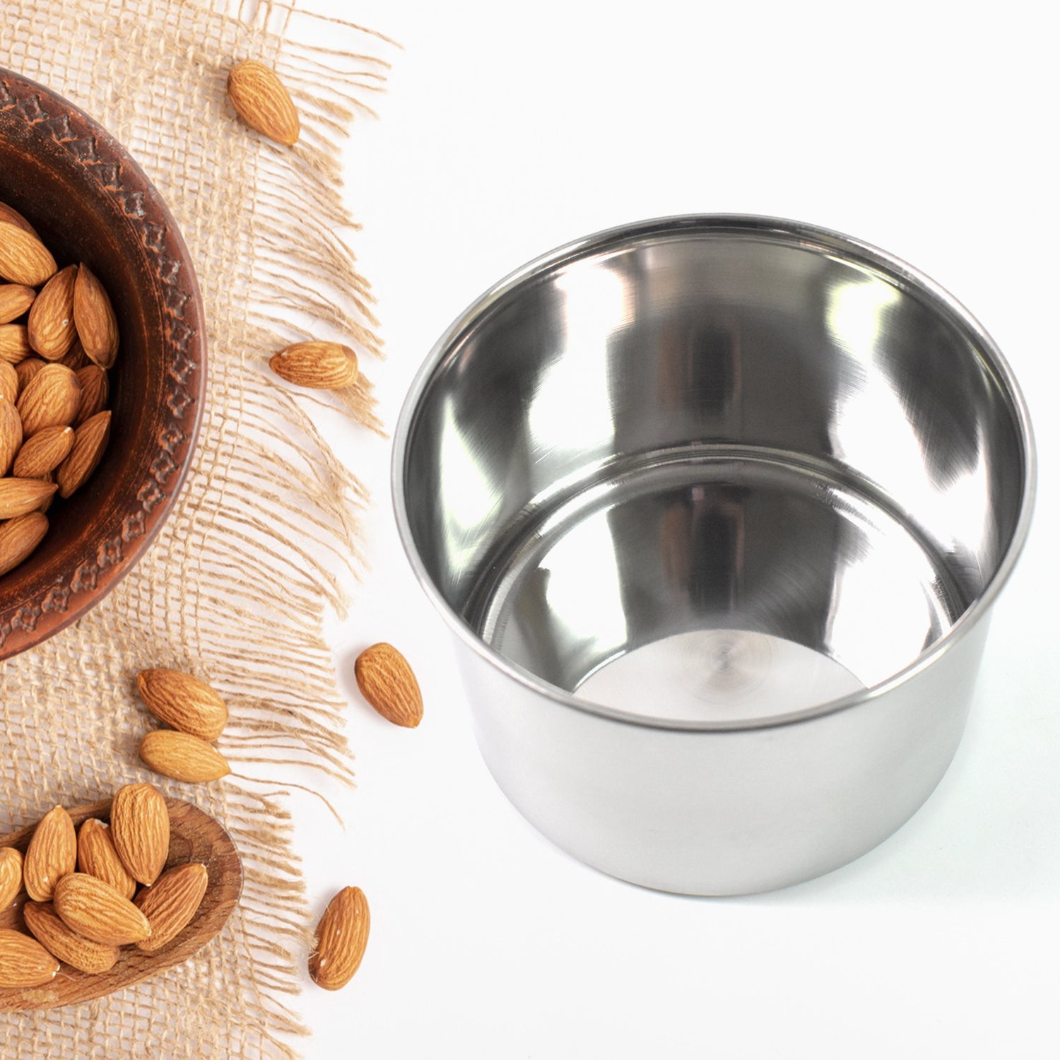 Multipurpose Stainless Steel Airtight Containers with See Through Lid (1 Pc / 500 ML) - Shivani Jaswal Multipurpose Stainless Steel Airtight Containers with See Through Lid (1 Pc / 500 ML)