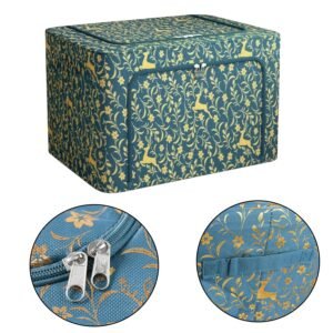 Zippered Closet Storage Box with Lid, With Window (50Ã—40 Cm / 1 Pc)