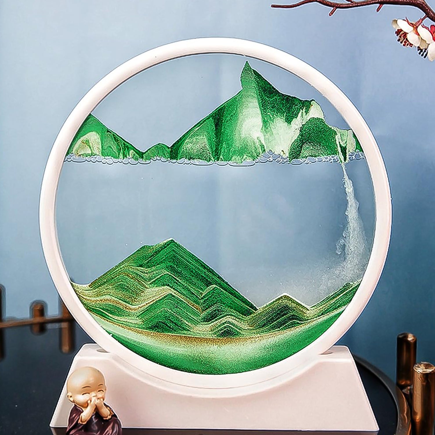 3D Moving Sand Art Picture Decor (1 Pc / Multicolor) - Shivani Jaswal 3D Moving Sand Art Picture Decor (1 Pc / Multicolor)