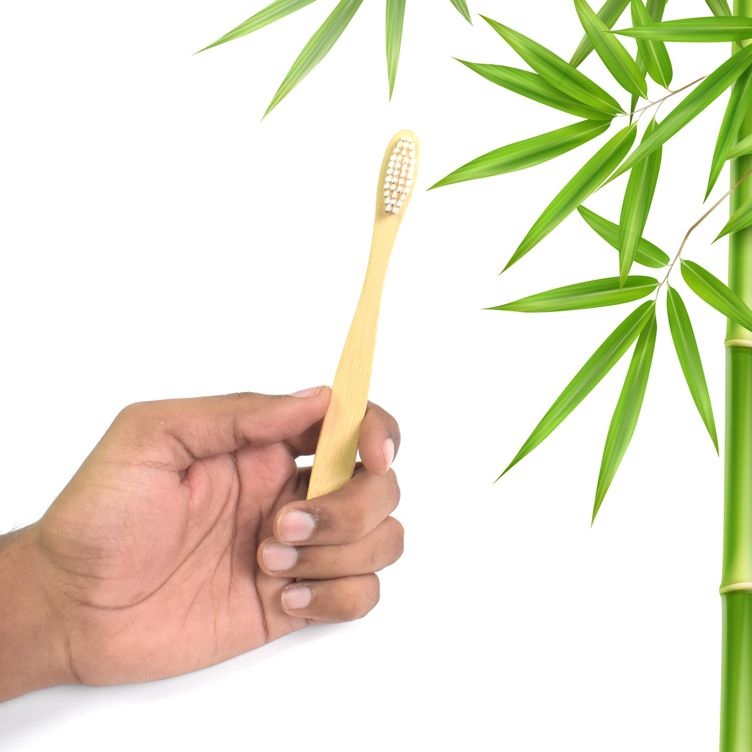Wooden / Bamboo Brush Toothbrush Ultra Soft Bristles (1 Pc) - Shivani Jaswal Wooden / Bamboo Brush Toothbrush Ultra Soft Bristles (1 Pc)