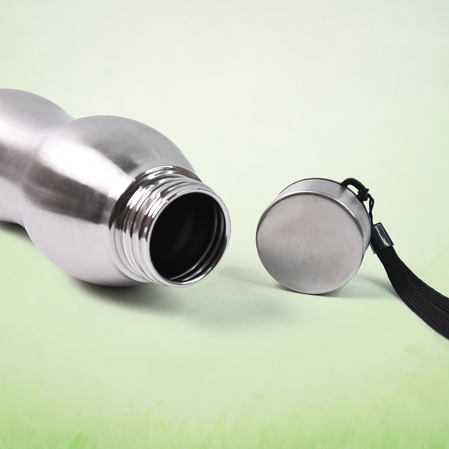 Stainless Steel Double Wall Vacuum-Insulated Drink Water Bottle (1000 ML) - Shivani Jaswal Stainless Steel Double Wall Vacuum-Insulated Drink Water Bottle (1000 ML)