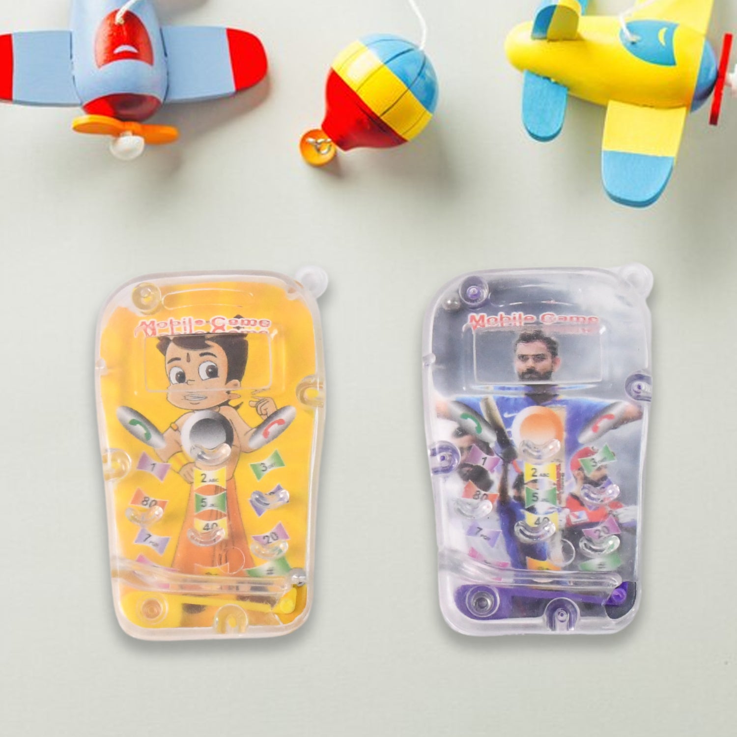 Kids Plastic Mobile Game Educational Toy (1 Pc / Mix Color & Design) - Shivani Jaswal Kids Plastic Mobile Game Educational Toy (1 Pc / Mix Color & Design)