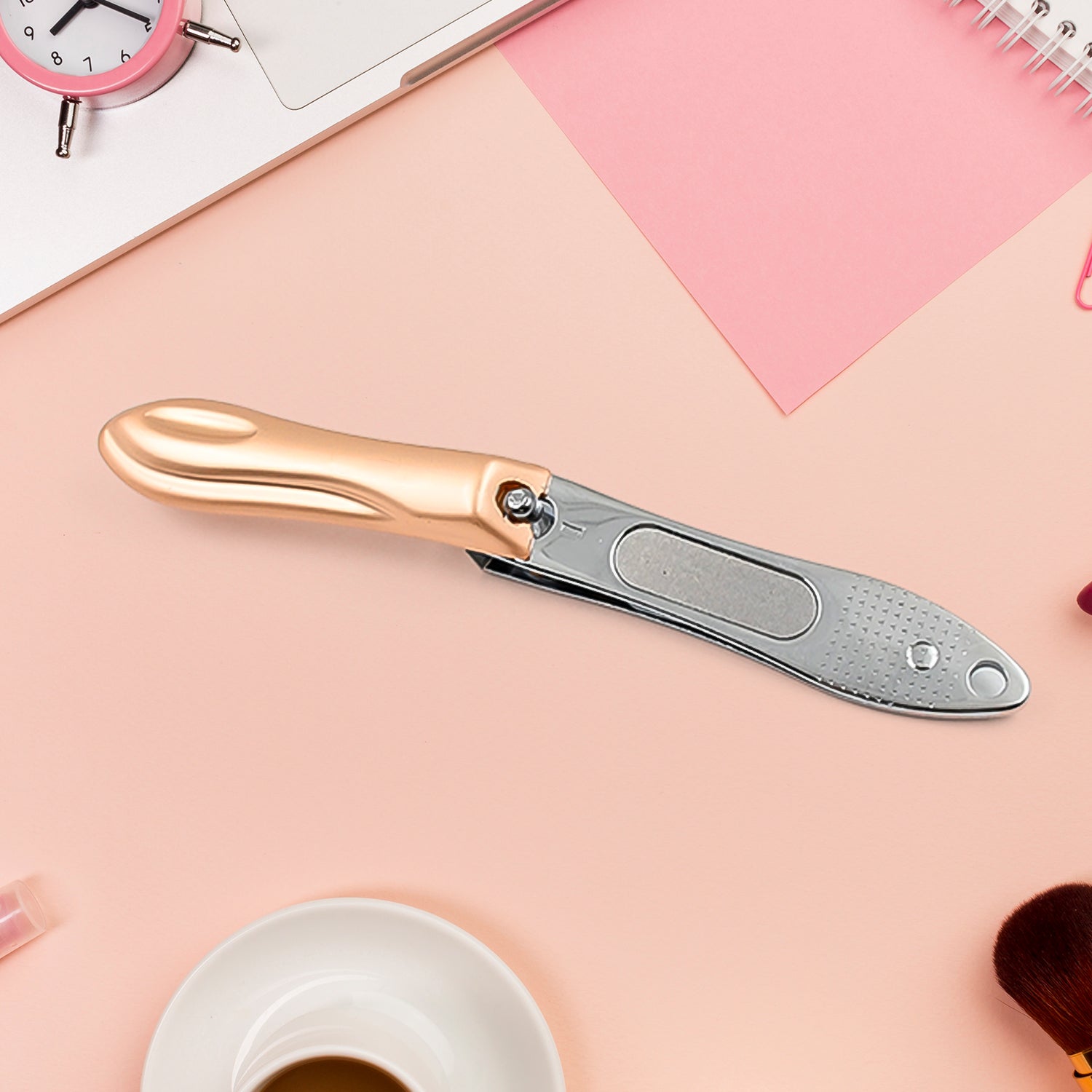 Stainless Steel Folding Portable Large Nail Clippers with Nail File (1 Pc) - Shivani Jaswal Stainless Steel Folding Portable Large Nail Clippers with Nail File (1 Pc)