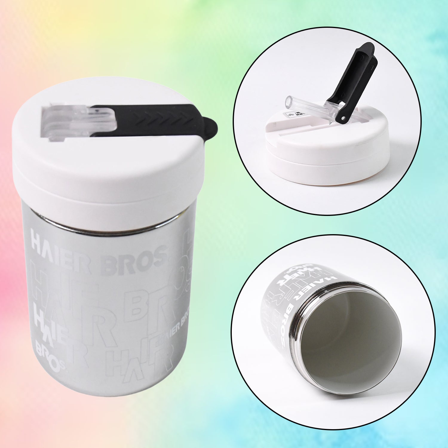 Stainless Steel Tumbler With Lid (510 Ml Approx) - Shivani Jaswal Stainless Steel Tumbler With Lid (510 Ml Approx)