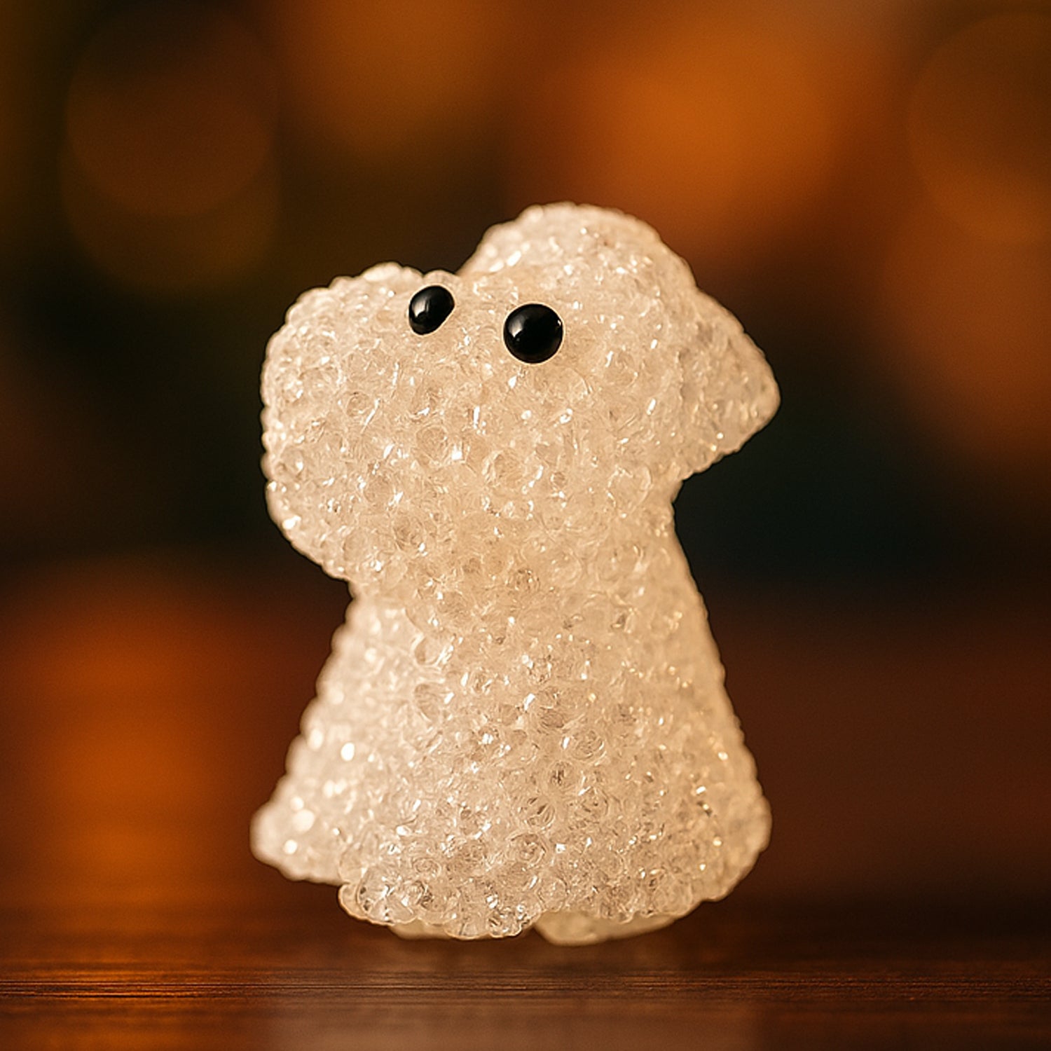 Dog Shape Crystal LED Night Light Lamp – Cute Glowing Animal Decorative Light (1 Pc) - Shivani Jaswal Dog Shape Crystal LED Night Light Lamp – Cute Glowing Animal Decorative Light (1 Pc)