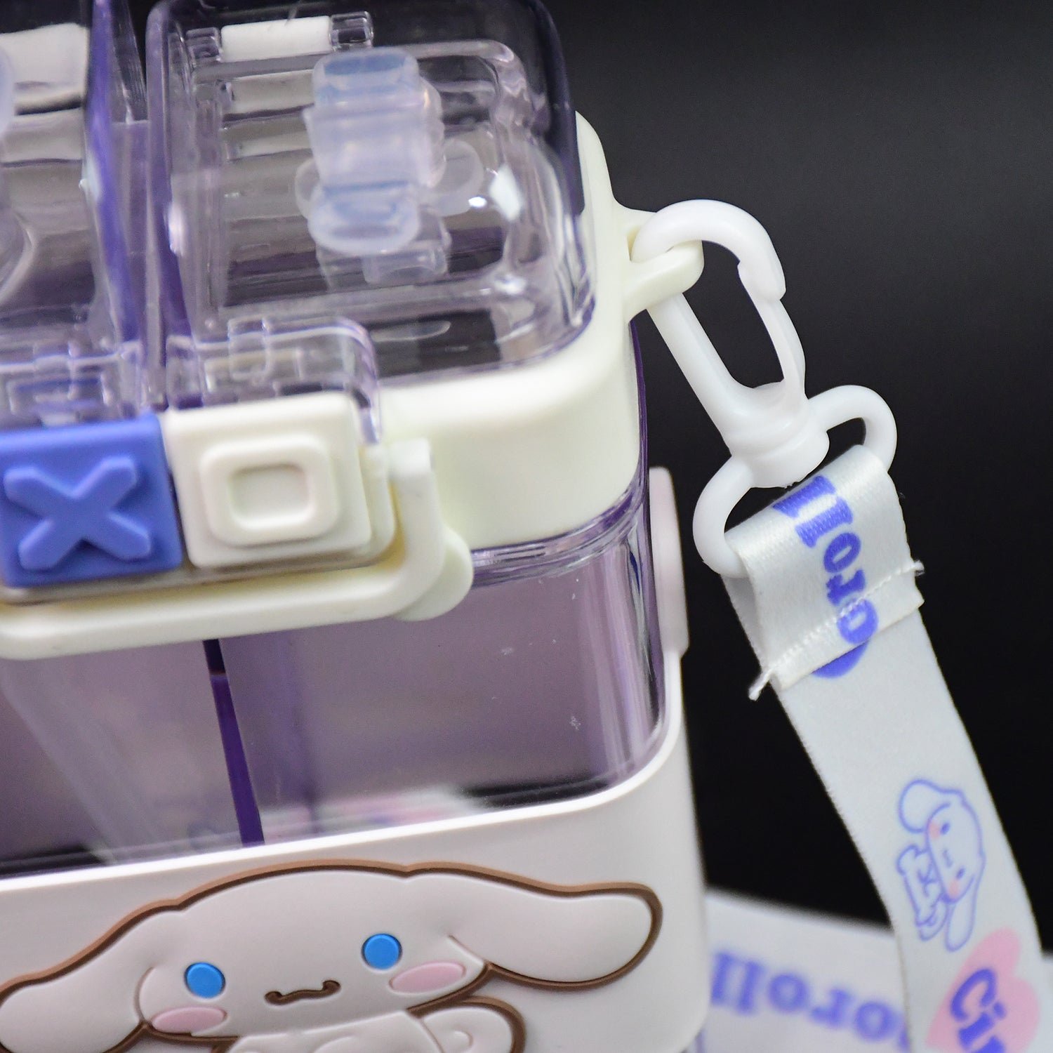 2in1 Dual Compartment Water Bottle with Straw and Adjustable Shoulder Straps (1 Pc / Multi color) - Shivani Jaswal 2in1 Dual Compartment Water Bottle with Straw and Adjustable Shoulder Straps (1 Pc / Multi color)