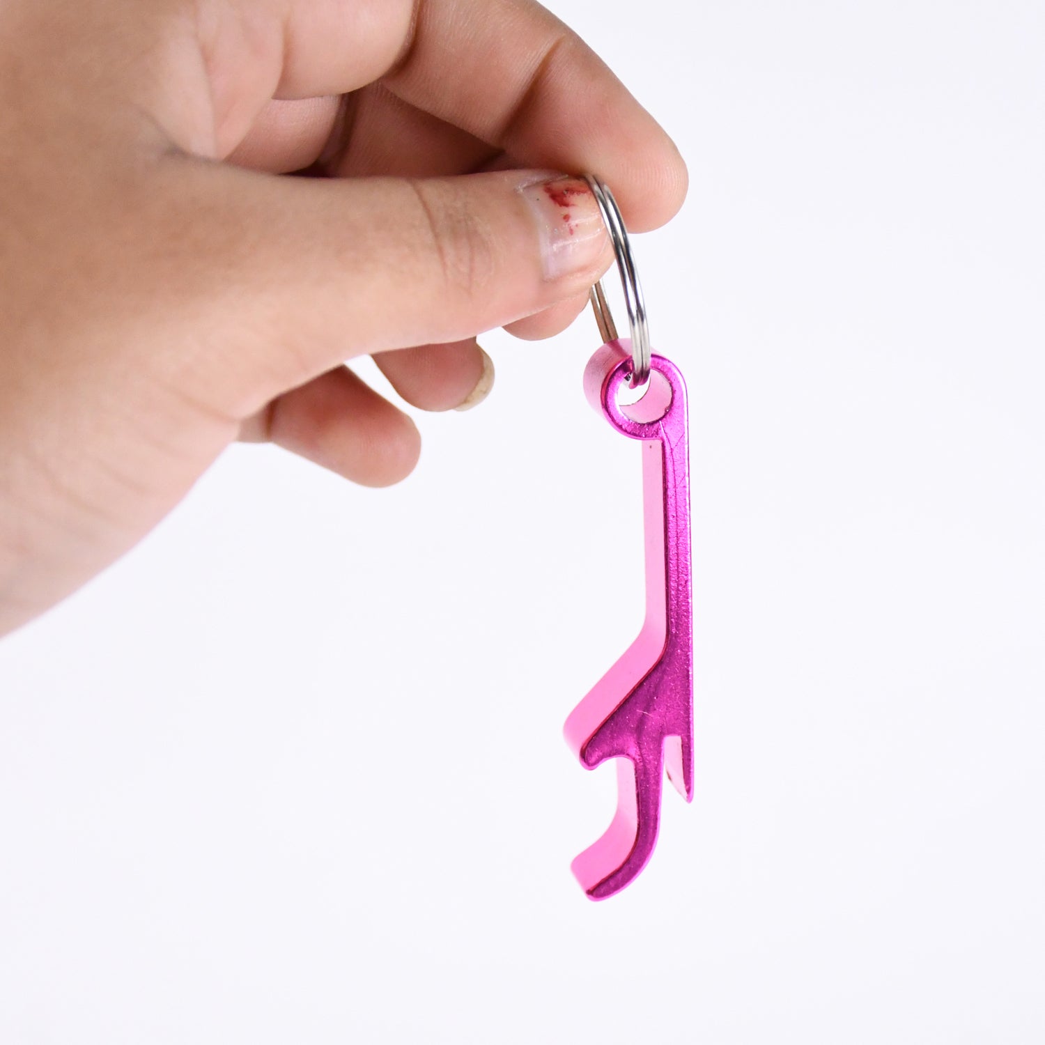 Metal Bottle Opener Keychain (1 Pc) - Shivani Jaswal Metal Bottle Opener Keychain (1 Pc)