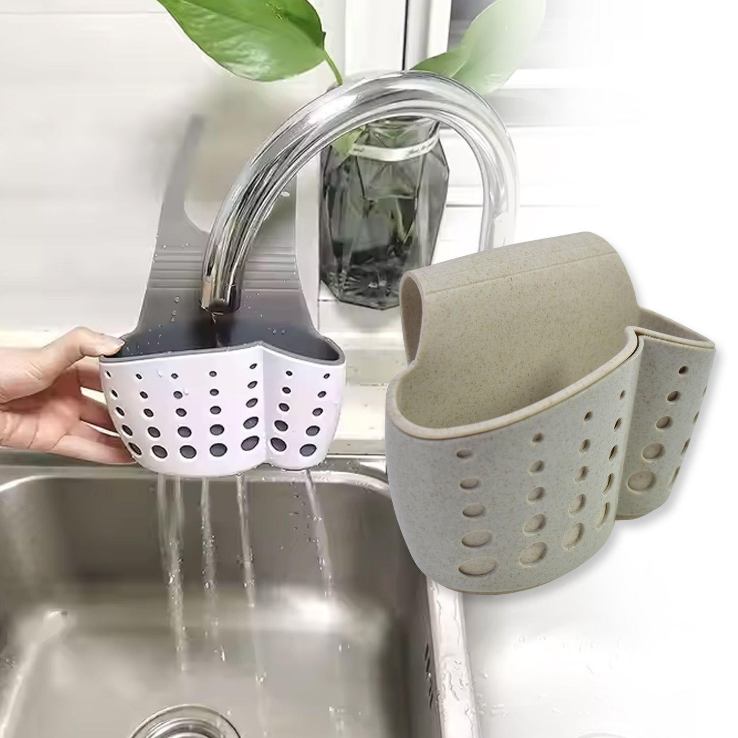 Kitchen Hanging Drain Bag Basket Bath Storage Gadget Tools Sink Holder (1 Pc) - Shivani Jaswal Kitchen Hanging Drain Bag Basket Bath Storage Gadget Tools Sink Holder (1 Pc)