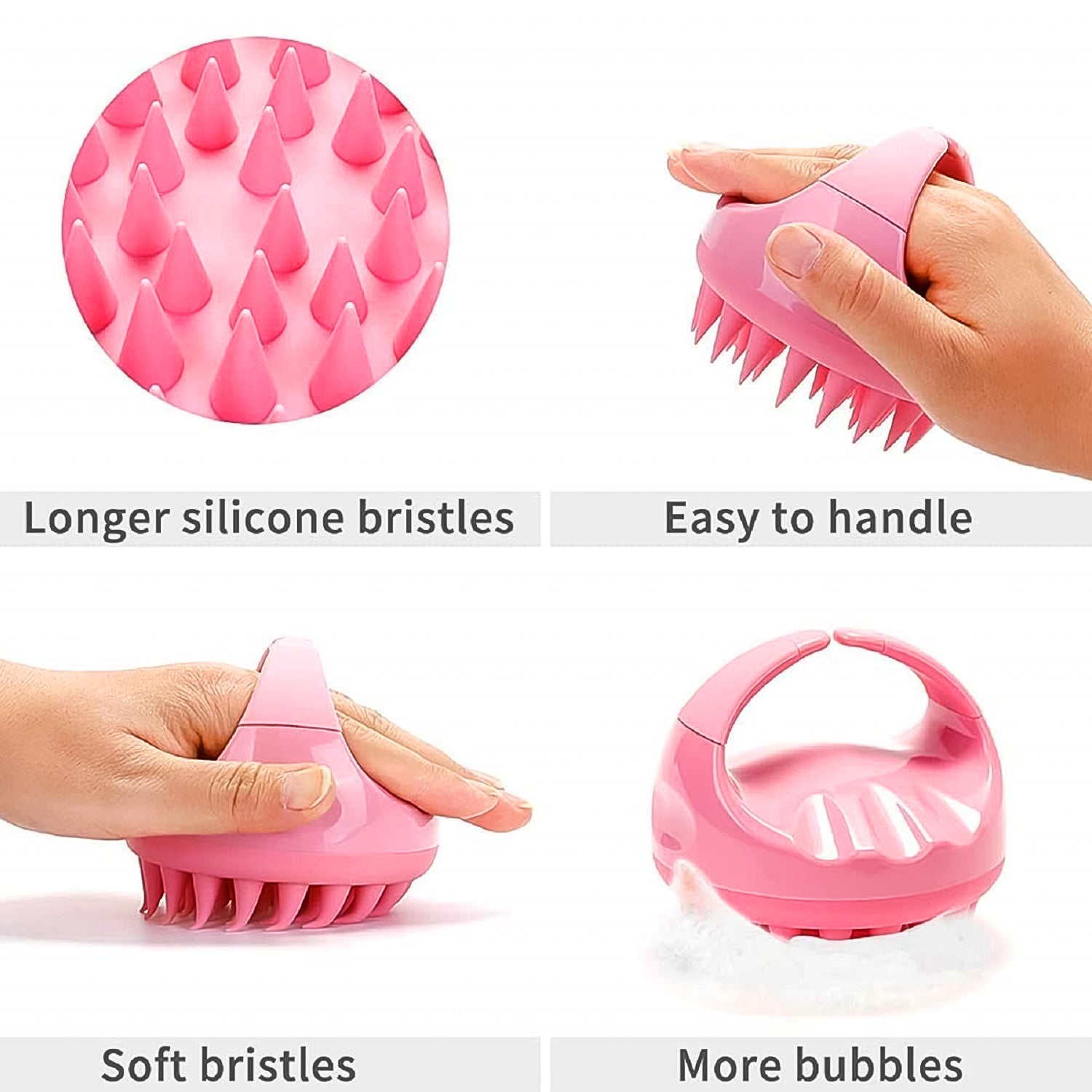 Scalp Massager, Head Massager Comb (1 Pc), Hair accessories - Shivani Jaswal Scalp Massager, Head Massager Comb (1 Pc), Hair accessories
