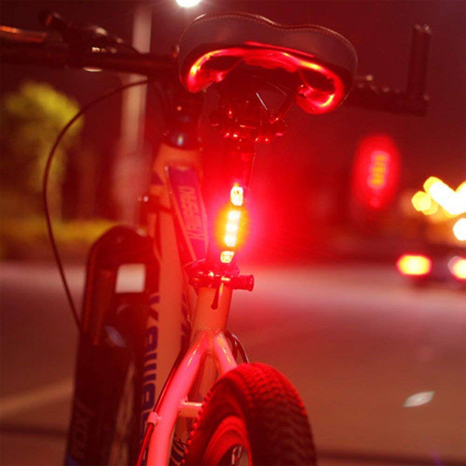 Combo of Bicycle LED USB Rechargeable Head Light and Tail Light (2 Pc Set) - Shivani Jaswal Combo of Bicycle LED USB Rechargeable Head Light and Tail Light (2 Pc Set)