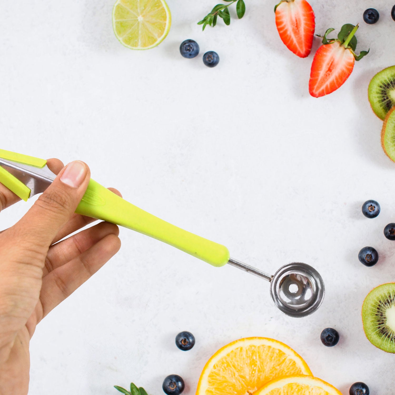 Professional 3 in 1 Stainless Steel Watermelon Cutter Fruit Carving Tools Set (1 Set) - Shivani Jaswal Professional 3 in 1 Stainless Steel Watermelon Cutter Fruit Carving Tools Set (1 Set)