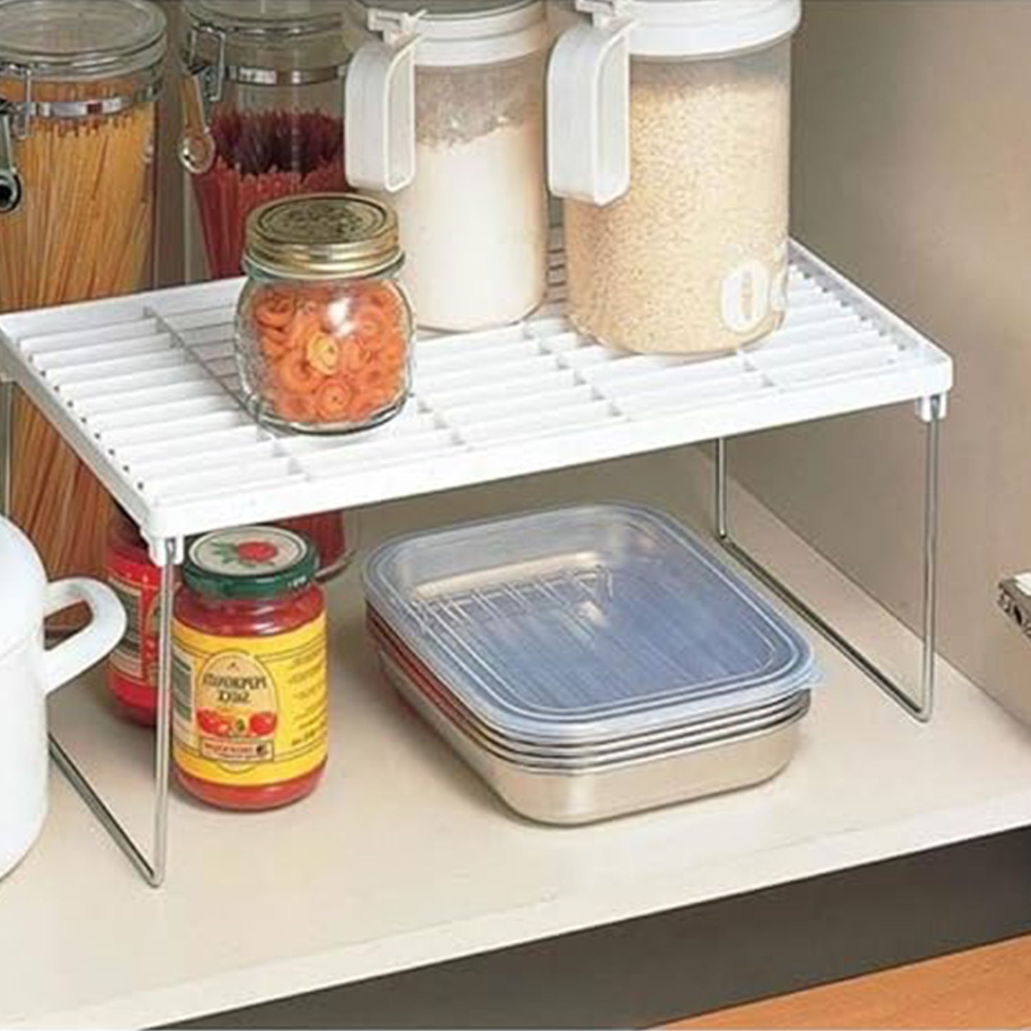 L Shelf Foldable Holder Sundries Rack Counter Bookcase (1 Pc / 40 Cm) - Shivani Jaswal L Shelf Foldable Holder Sundries Rack Counter Bookcase (1 Pc / 40 Cm)