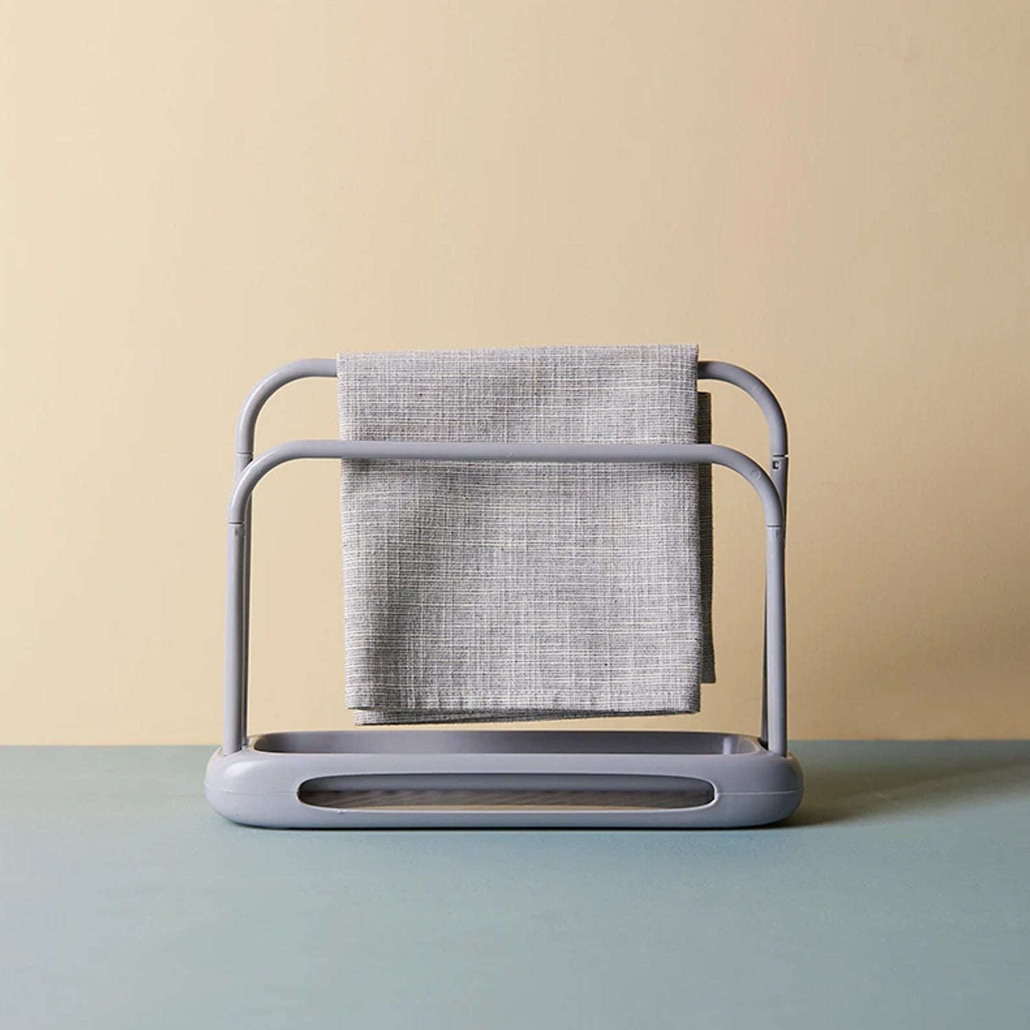 Kitchen Storage Rack for Dish Towels & Cloths (1 Pc, Organizer) - Shivani Jaswal Kitchen Storage Rack for Dish Towels & Cloths (1 Pc, Organizer)
