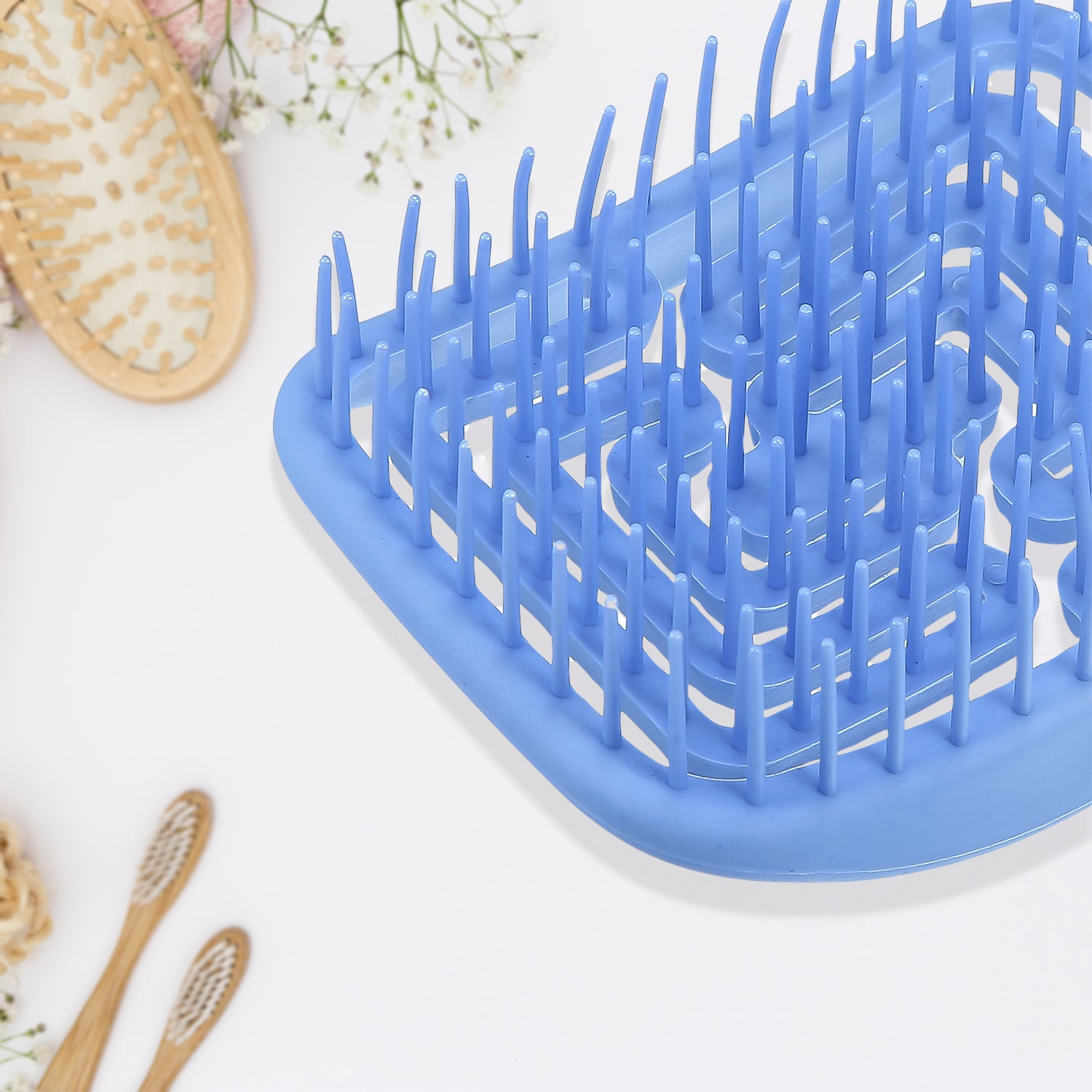 Shampoo Brush, Manual Scalp Massager Skeleton Combs (1 Pc) - Shivani Jaswal Shampoo Brush, Manual Scalp Massager Skeleton Combs (1 Pc)