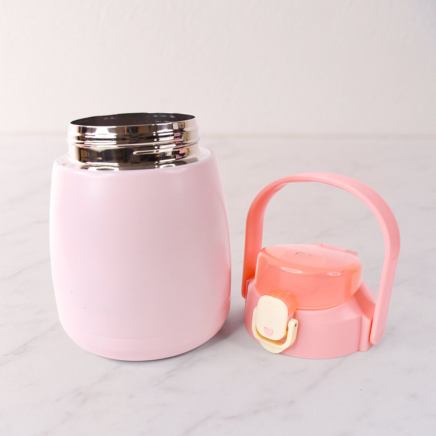 Stainless Steel Vacuum Insulated Water Bottle with Handle & Sticker (700 ML) - Shivani Jaswal Stainless Steel Vacuum Insulated Water Bottle with Handle & Sticker (700 ML)
