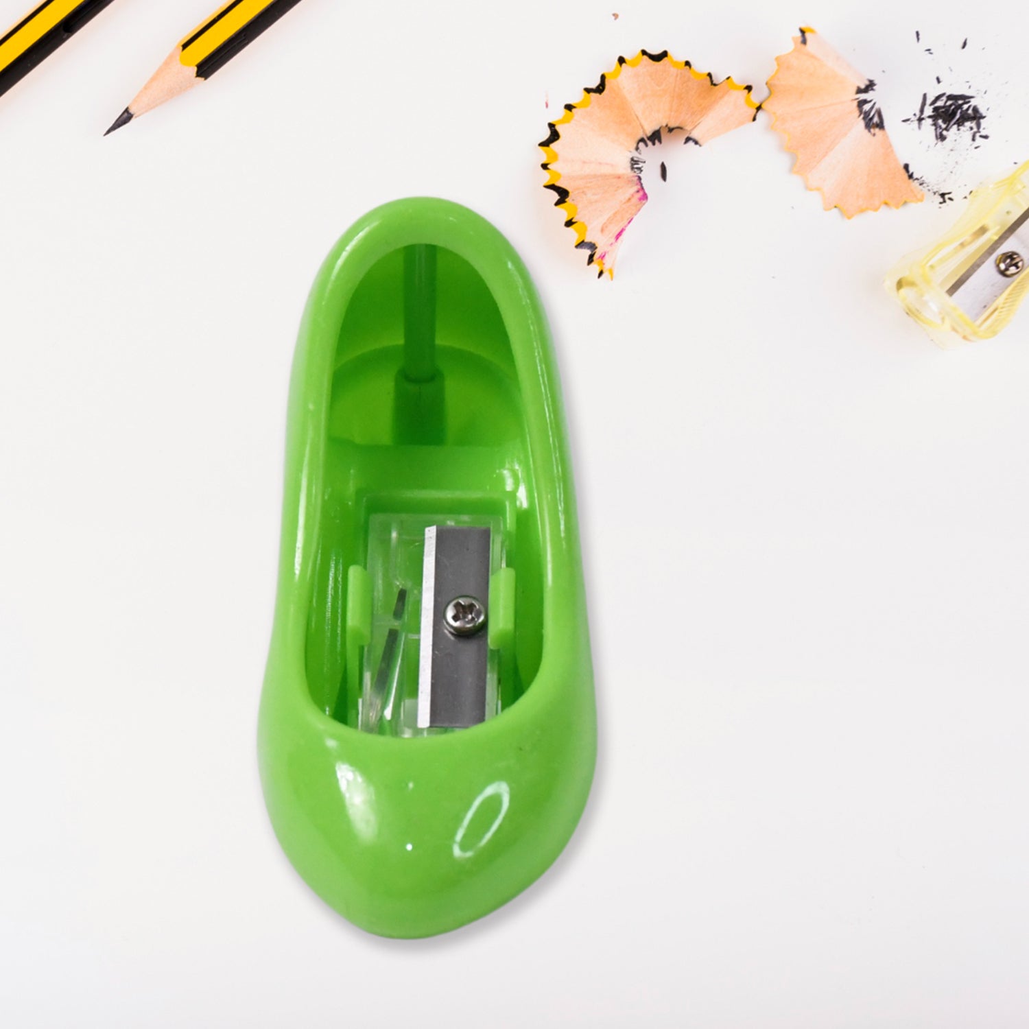 High Heels Shape Pencil Sharpener Single Pencil Sharpeners (Mix Colour) - Shivani Jaswal High Heels Shape Pencil Sharpener Single Pencil Sharpeners (Mix Colour)