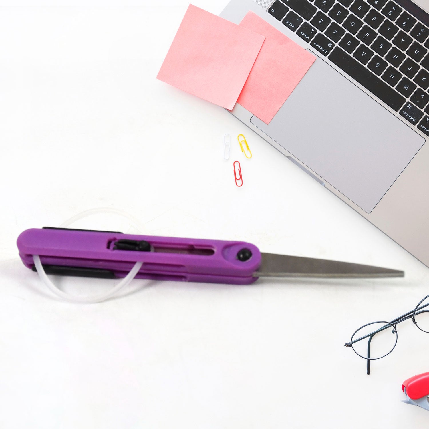 Pen Cut Compact Scissors in Pen Format, Pen-Style Portable Travel Scissors (1 Pc) - Shivani Jaswal Pen Cut Compact Scissors in Pen Format, Pen-Style Portable Travel Scissors (1 Pc)