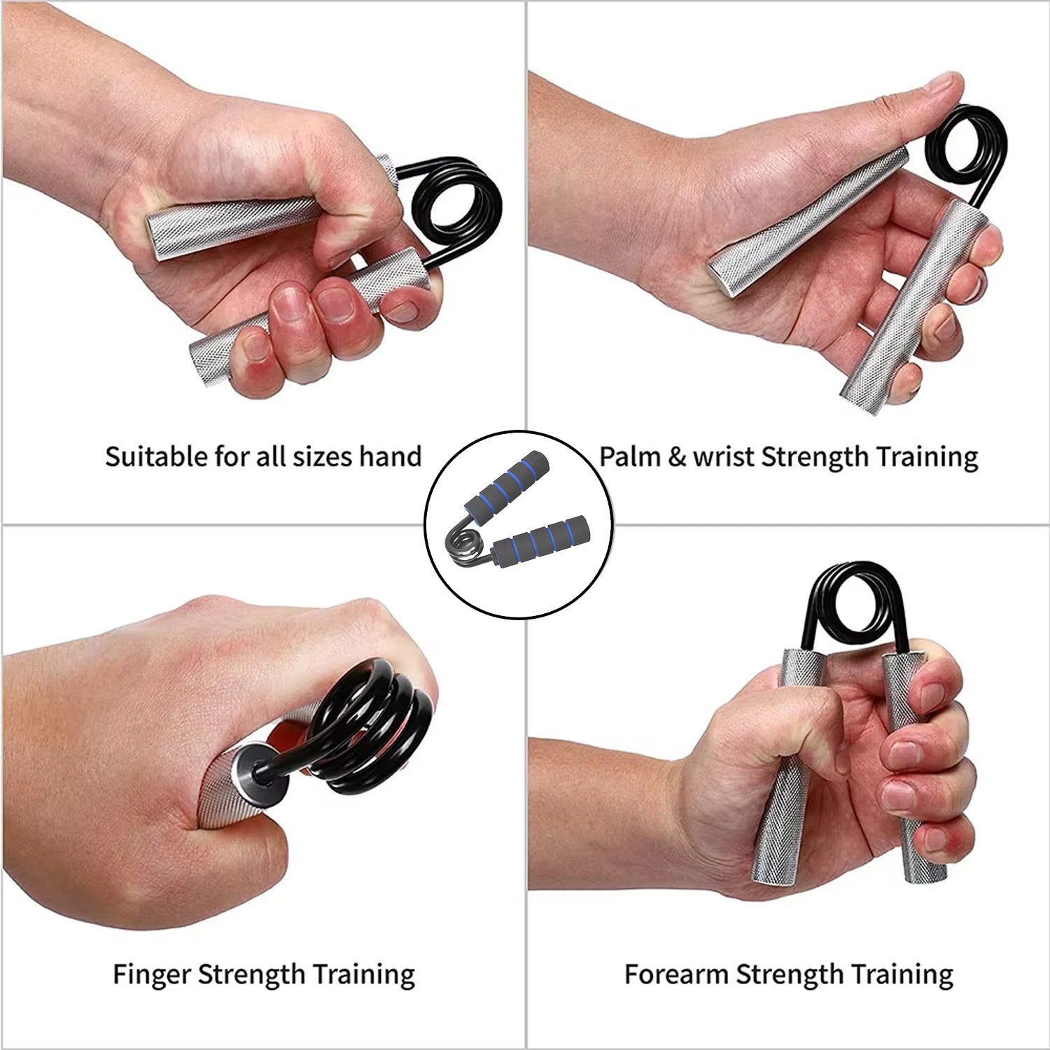 Hand Exerciser, Hand Gripper / Finger Strengthener (1 Pc / 250LB) - Shivani Jaswal Hand Exerciser, Hand Gripper / Finger Strengthener (1 Pc / 250LB)
