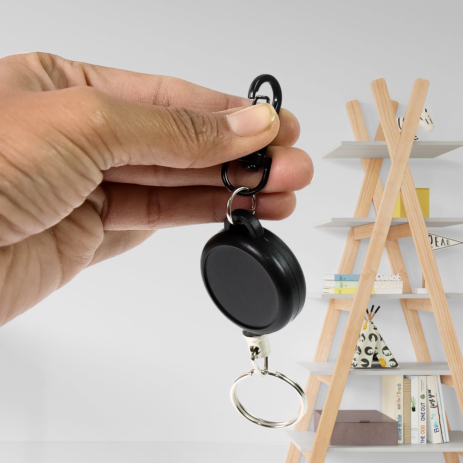 Safety Anti-Lost Retractable Key Chain (1 Pc / Big) - Shivani Jaswal Safety Anti-Lost Retractable Key Chain (1 Pc / Big)