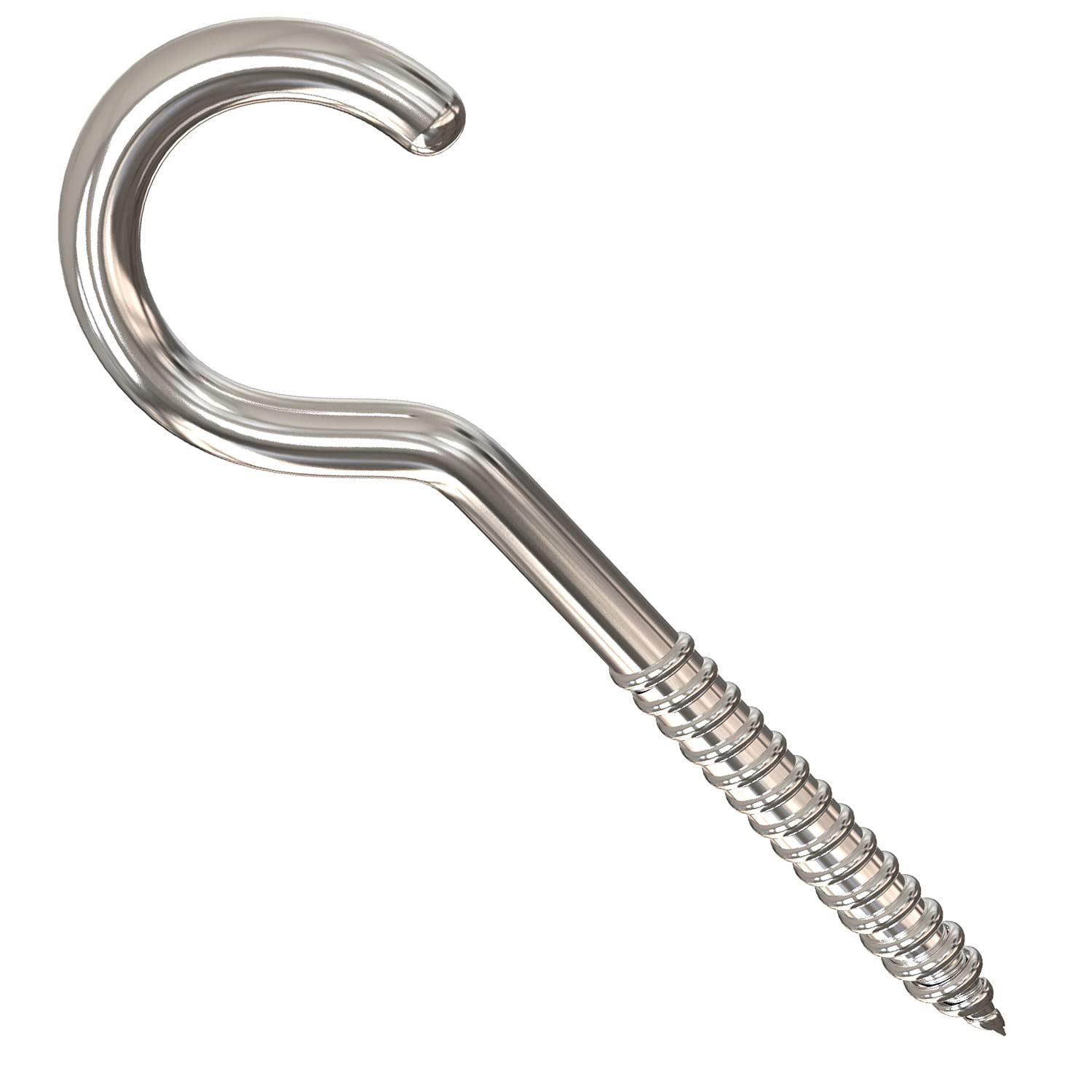Eye Hooks Screw in Heavy Duty, Stainless Steel Eye Bolts Screw (7 Pc Set) - Shivani Jaswal Eye Hooks Screw in Heavy Duty, Stainless Steel Eye Bolts Screw (7 Pc Set)