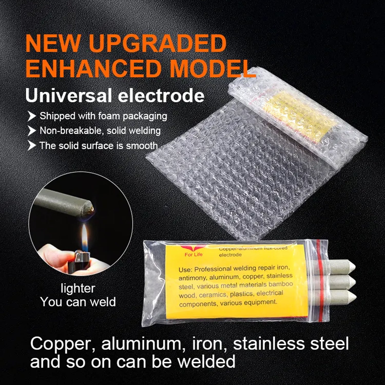 Low Temperature Universal Welding Rod, Aluminium Welding Rods (72 pcs Set / Inside 3 pcs packet) - Shivani Jaswal Low Temperature Universal Welding Rod, Aluminium Welding Rods (72 pcs Set / Inside 3 pcs packet)