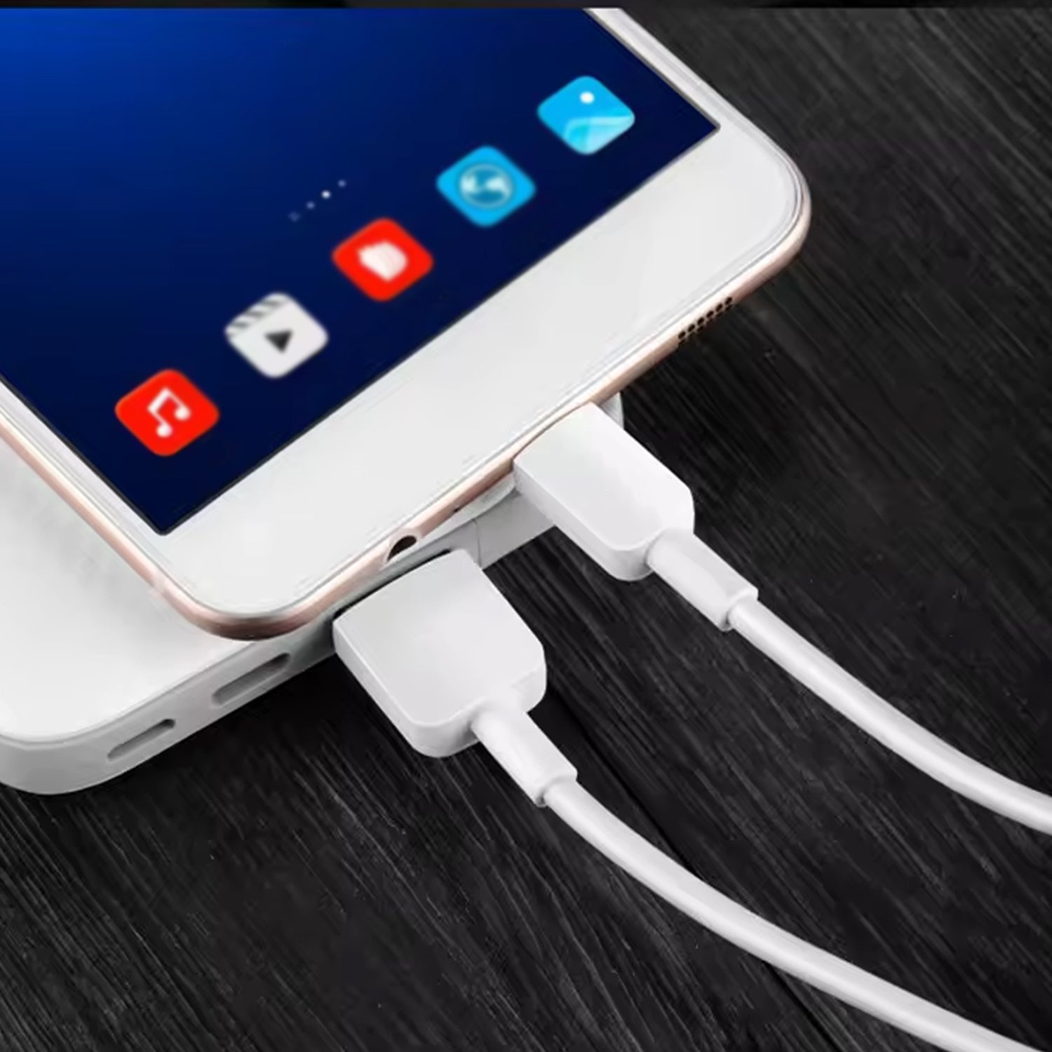 Fast Charging For Android & Data Transfer, Long Micro Cable (1000 Mm) - Shivani Jaswal Fast Charging For Android & Data Transfer, Long Micro Cable (1000 Mm)