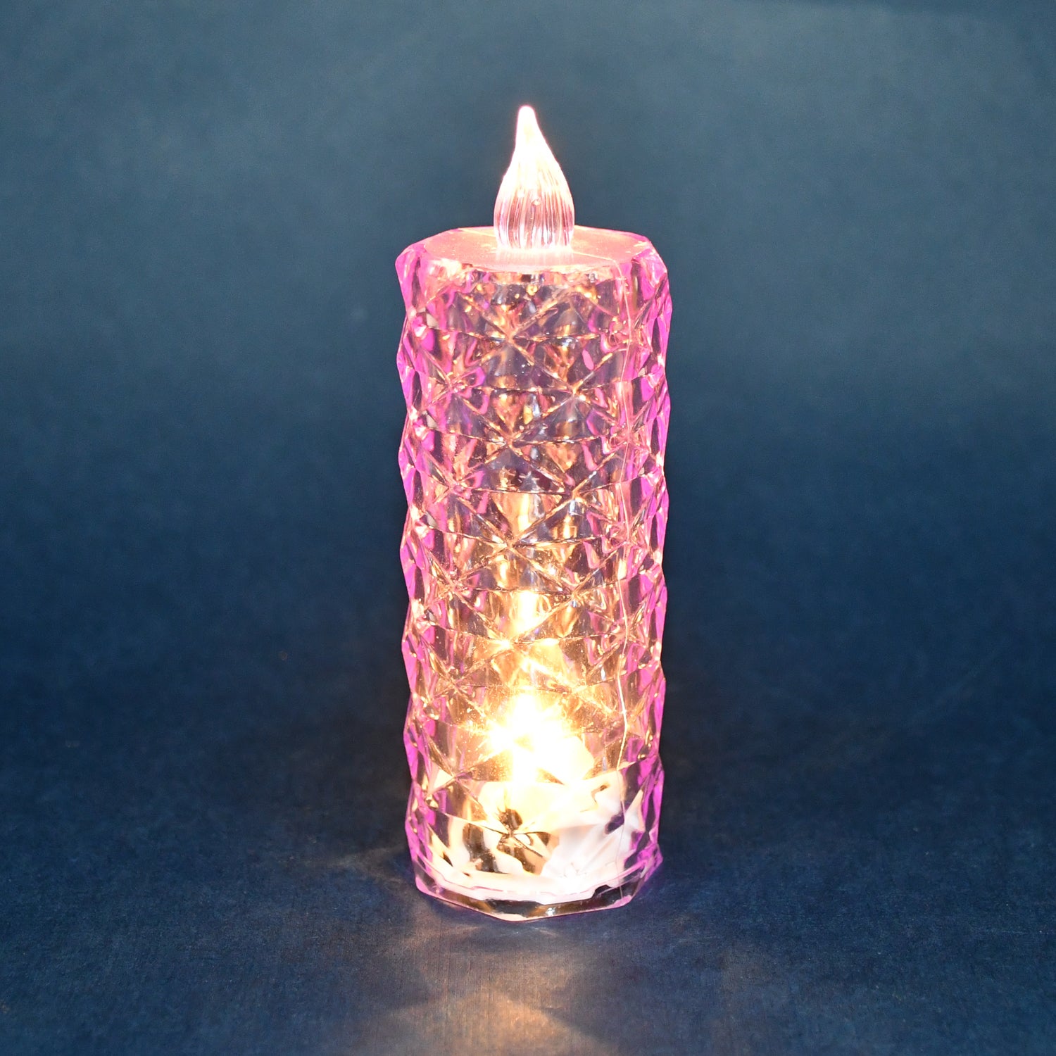 Candles for Home Decoration, Crystal Candlelight (1 Pc / Multicolor) - Shivani Jaswal Candles for Home Decoration, Crystal Candlelight (1 Pc / Multicolor)