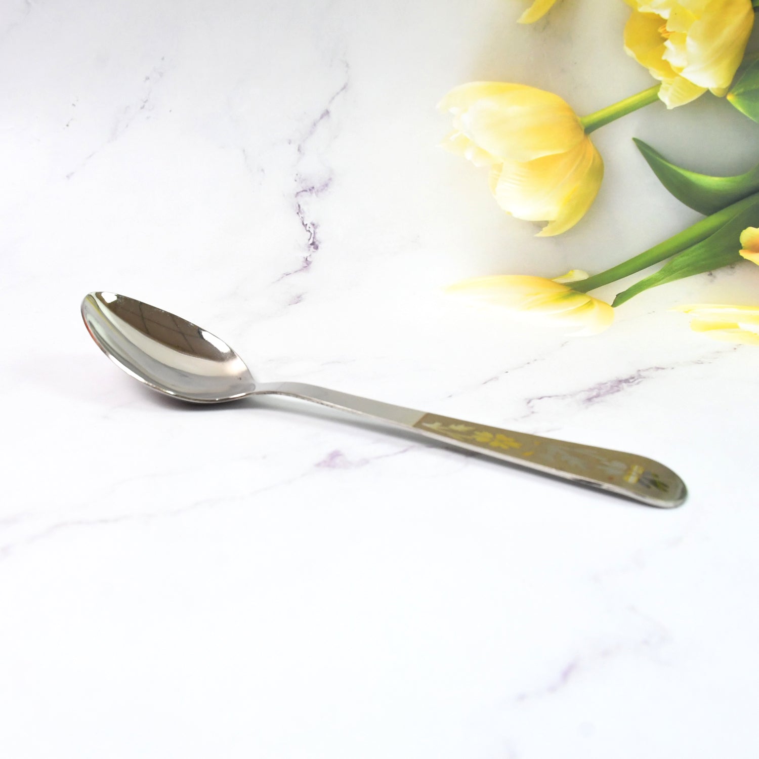 Stainless Steel Table Spoons Set of 6 - Shivani Jaswal Stainless Steel Table Spoons Set of 6