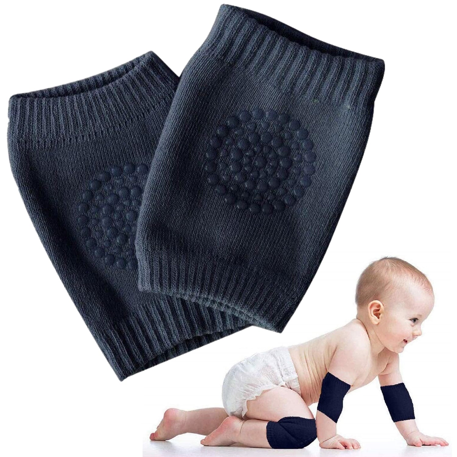 1 Pairs Baby Knee Pads for Crawling (1 Pair / 6 Cm) - Shivani Jaswal 1 Pairs Baby Knee Pads for Crawling (1 Pair / 6 Cm)