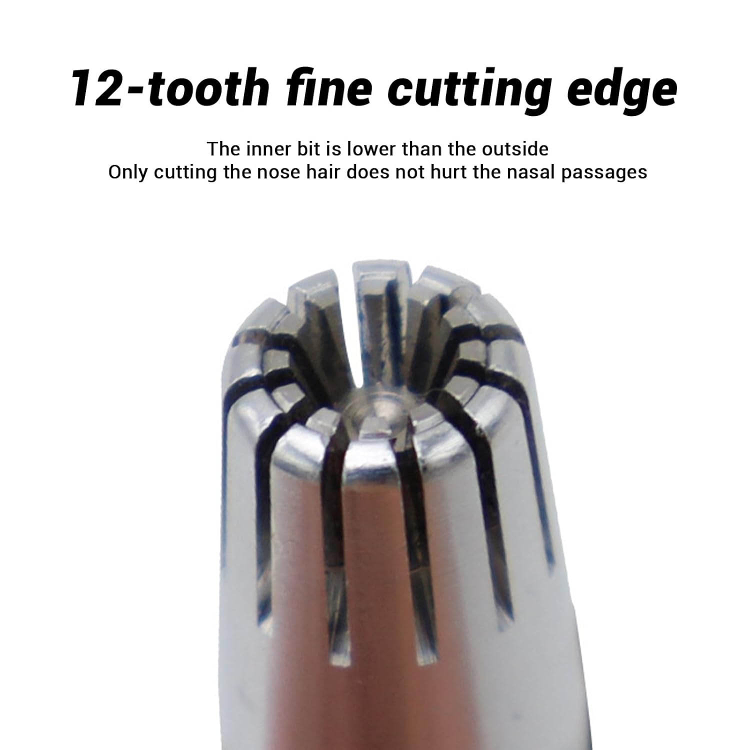 Stainless Steel Painless Nose Hair Remover (1 Pc) - Shivani Jaswal Stainless Steel Painless Nose Hair Remover (1 Pc)