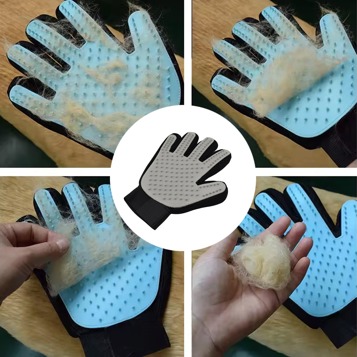 Grey Gloves, Gloves Bathing Tool (1 Pc) - Shivani Jaswal Grey Gloves, Gloves Bathing Tool (1 Pc)