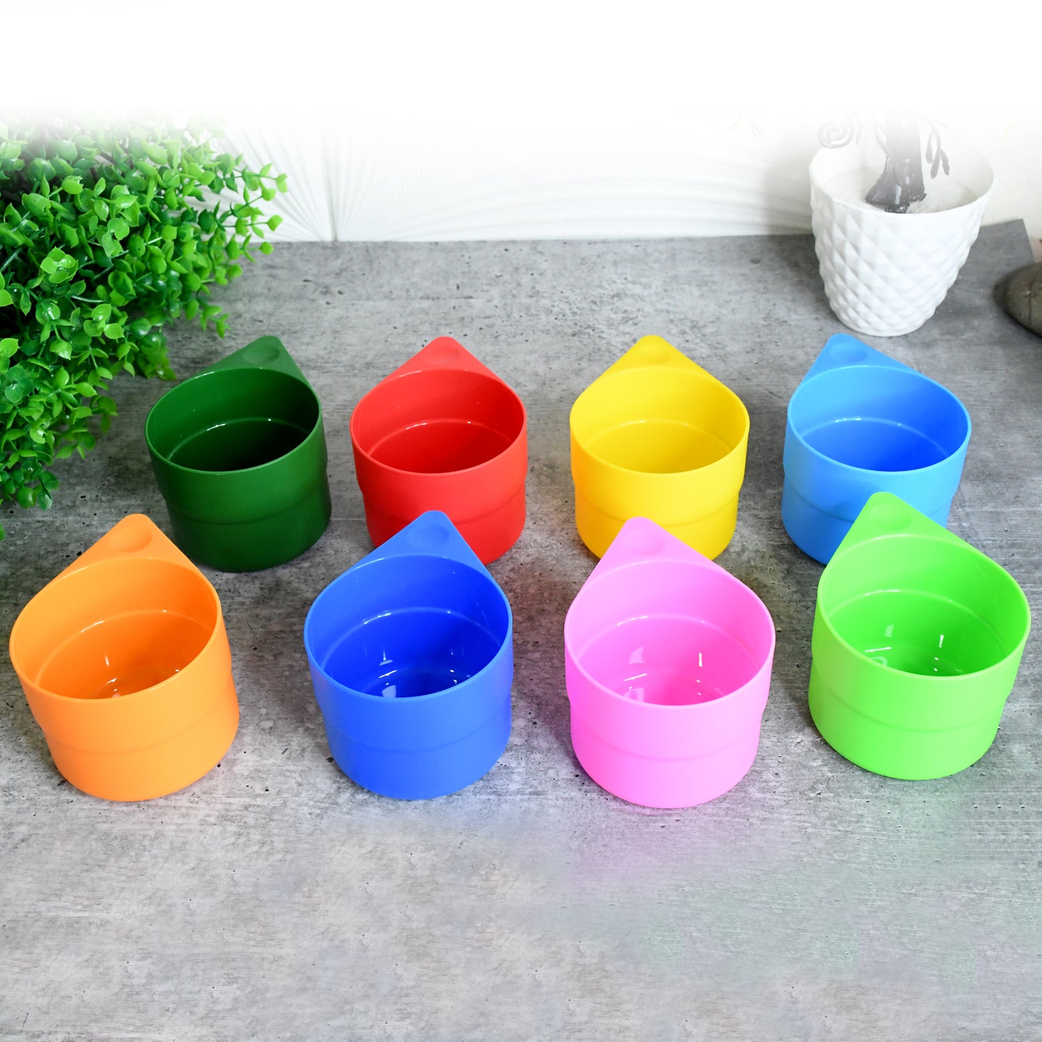 Rainbow Picnic Plastic Pitcher / Jug / Kettle Glass / Cup Set Water Bottle+Cup (9 Pcs Set) - Shivani Jaswal Rainbow Picnic Plastic Pitcher / Jug / Kettle Glass / Cup Set Water Bottle+Cup (9 Pcs Set)