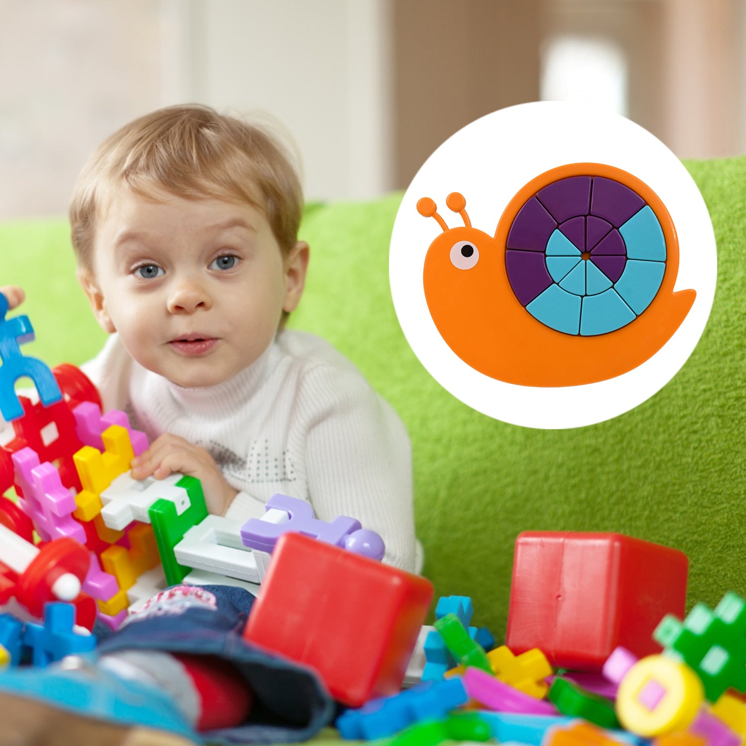 Mini Snail Puzzle – STEM Educational Toy, Puzzle Games for Ages 3-6 (Mix Color) - Shivani Jaswal Mini Snail Puzzle – STEM Educational Toy, Puzzle Games for Ages 3-6 (Mix Color)