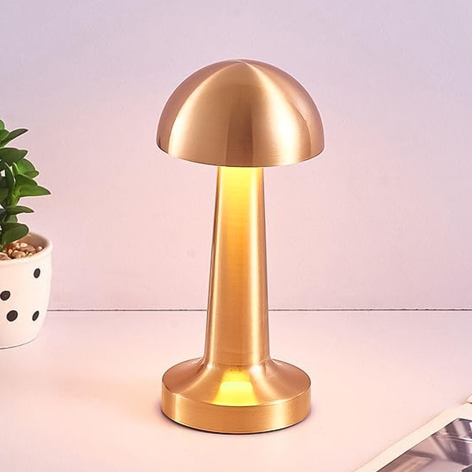 LED Lamp with Touch Control | Decorative Desk Lamp, Portable Metal LED Table Lamp - Shivani Jaswal LED Lamp with Touch Control | Decorative Desk Lamp, Portable Metal LED Table Lamp